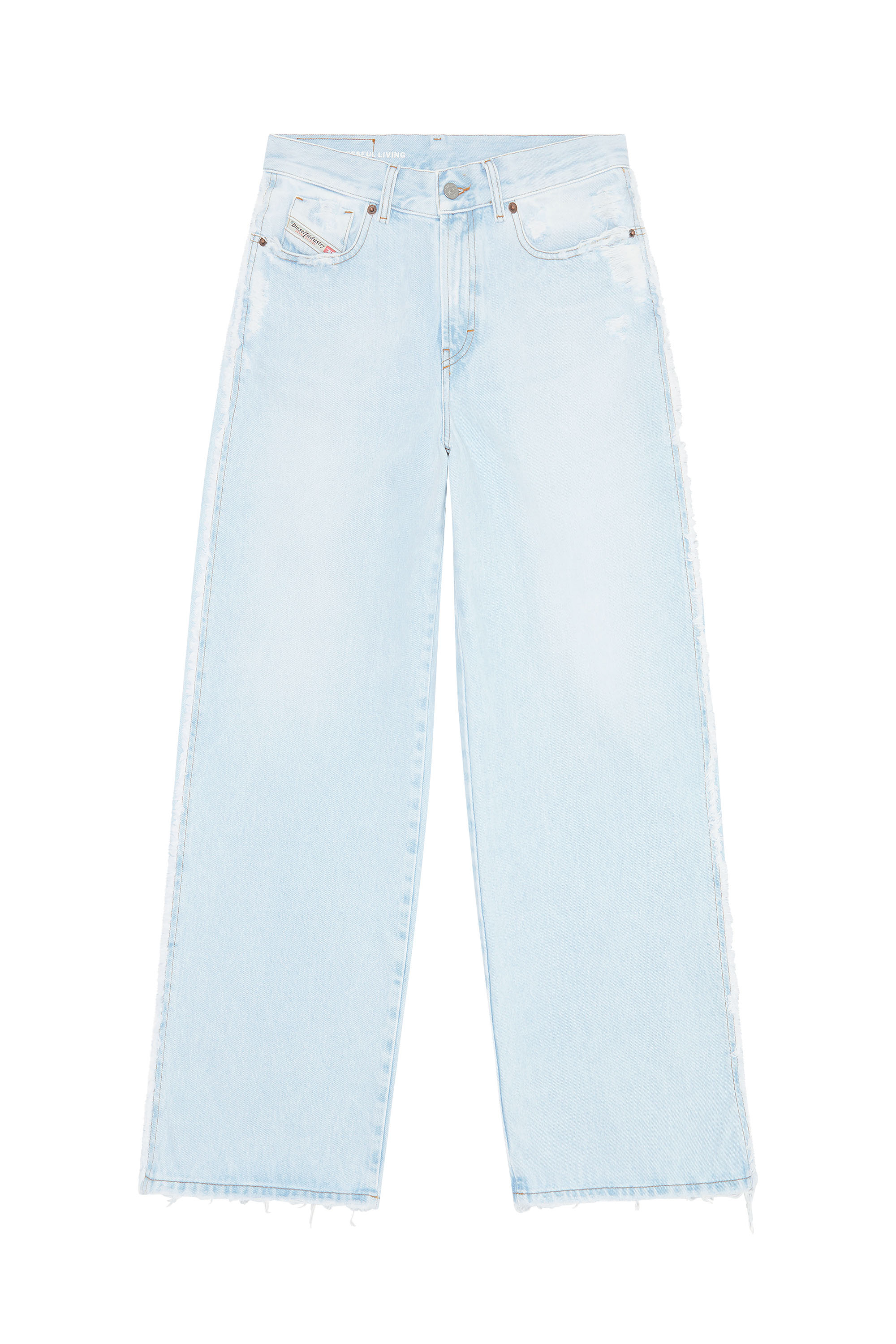 Diesel - Bootcut and Flare Jeans 2000 Widee 007M7, Blu Chiaro - Image 5