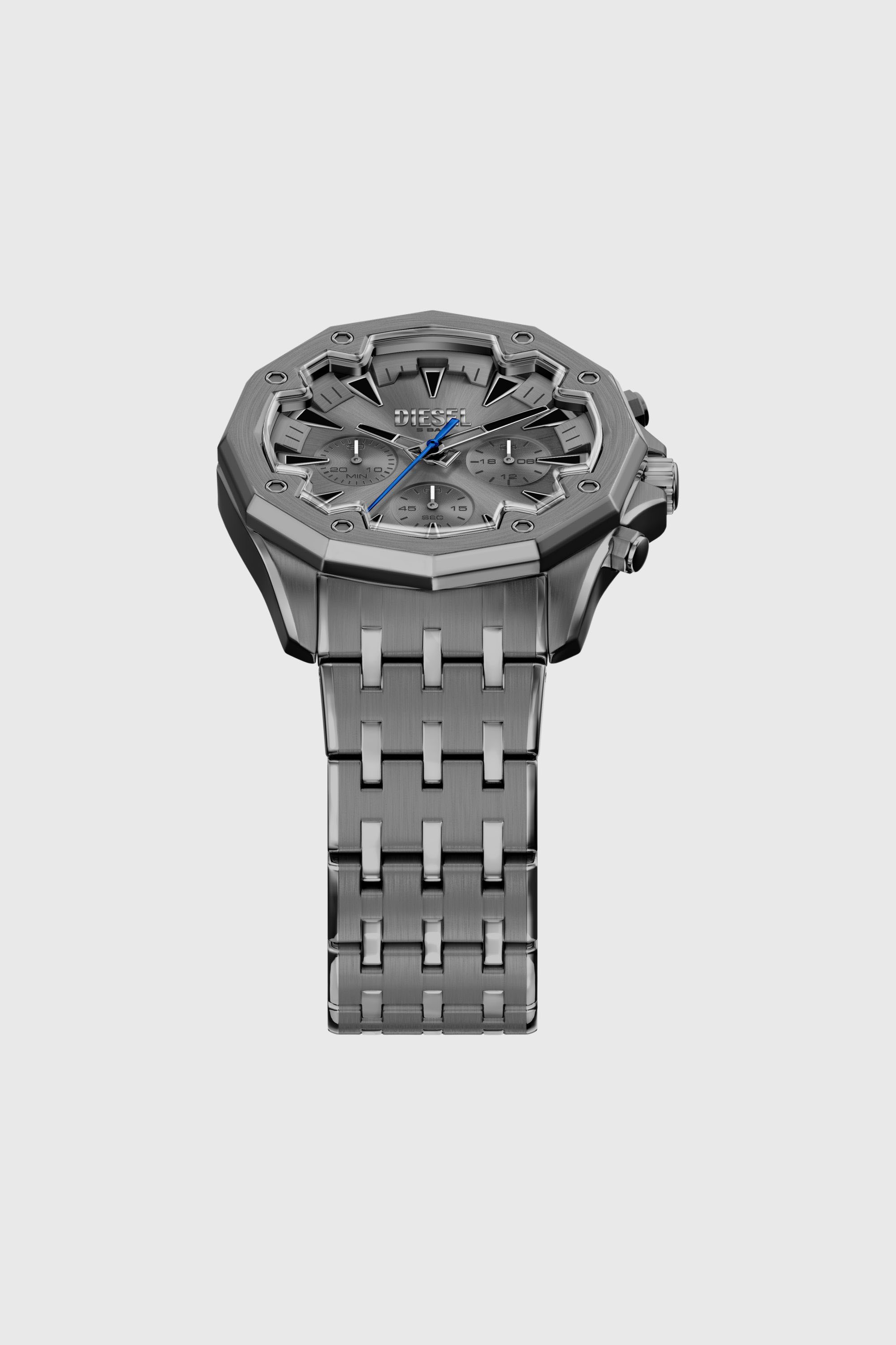 Diesel - DZ4708 WATCH, Orologio Spiked in acciaio inox Uomo in Grigio - 4