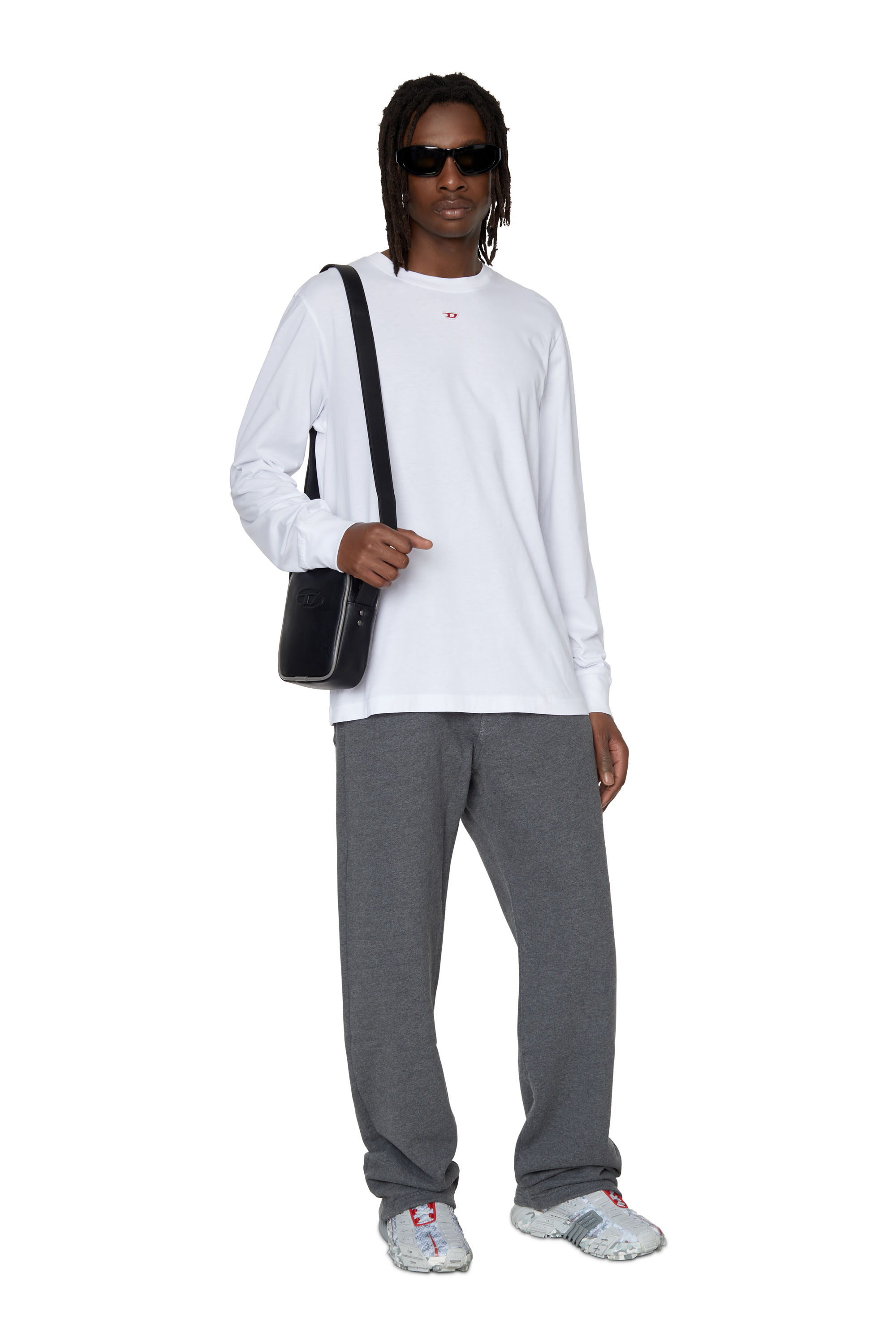 Diesel - T-JUST-LS-D, Bianco - Image 2