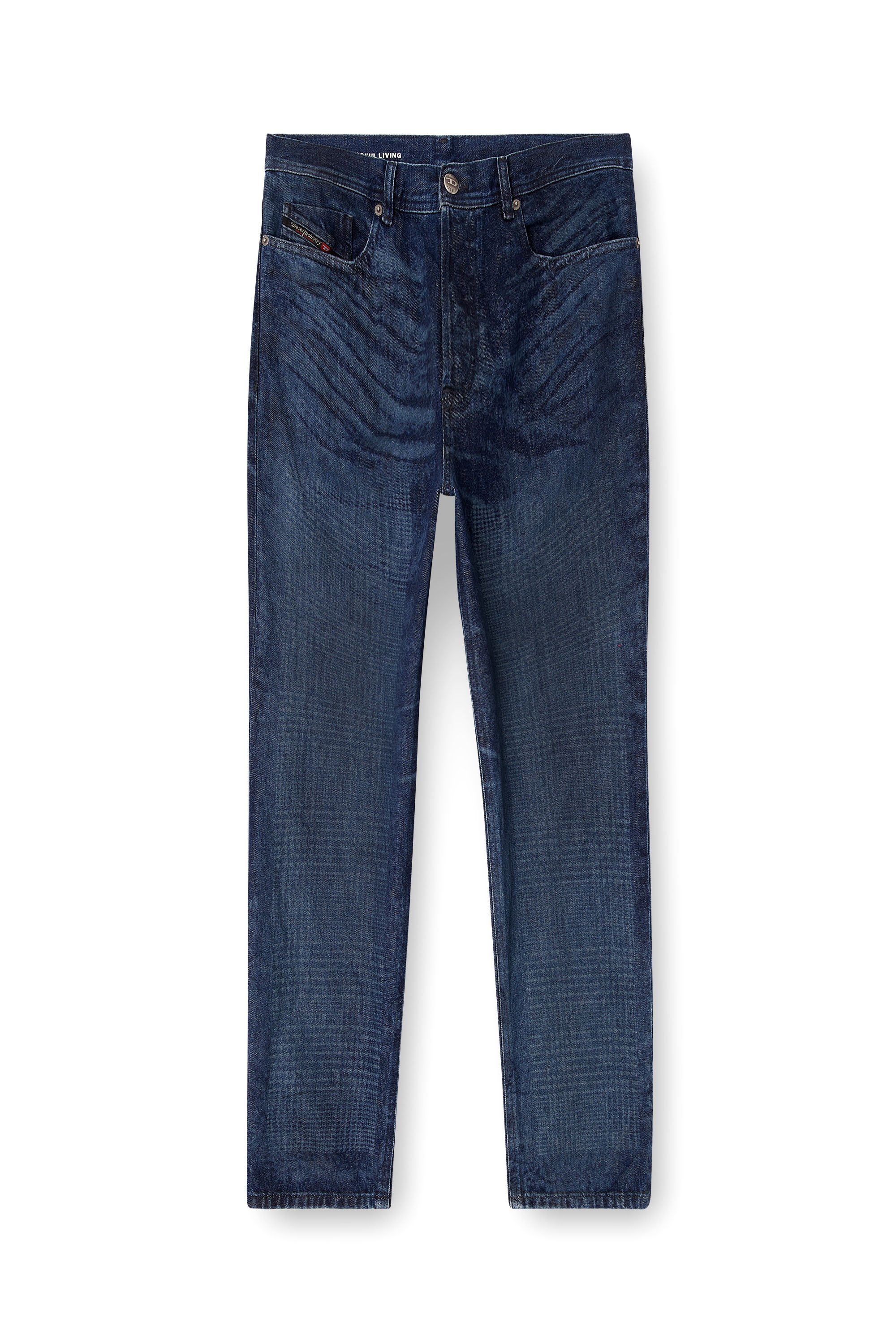 Diesel - Regular Jeans 2023 D-Finitive 007CV Uomo, Blu Scuro - Image 3