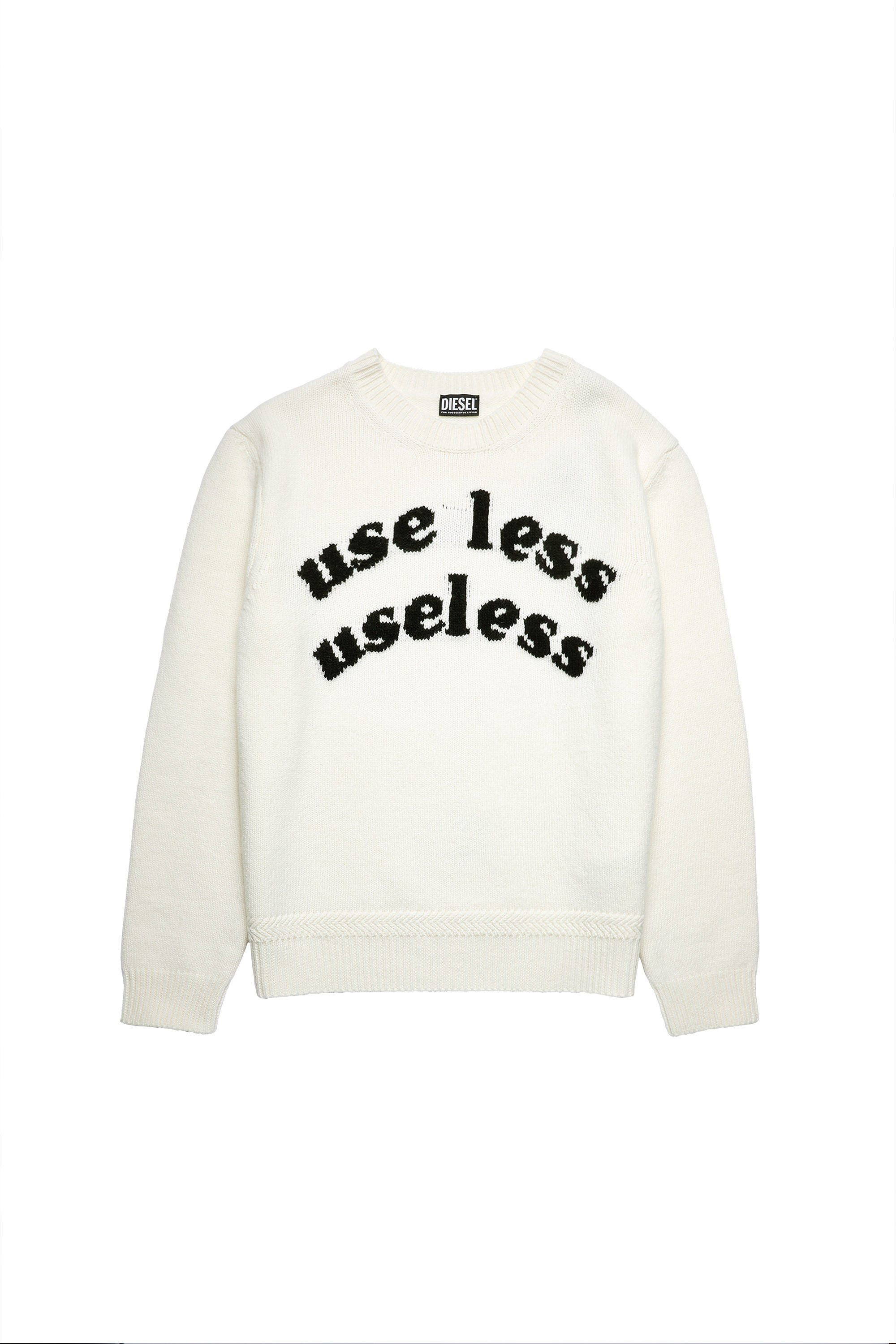 K-FLINT, Blanc - Pull Maille