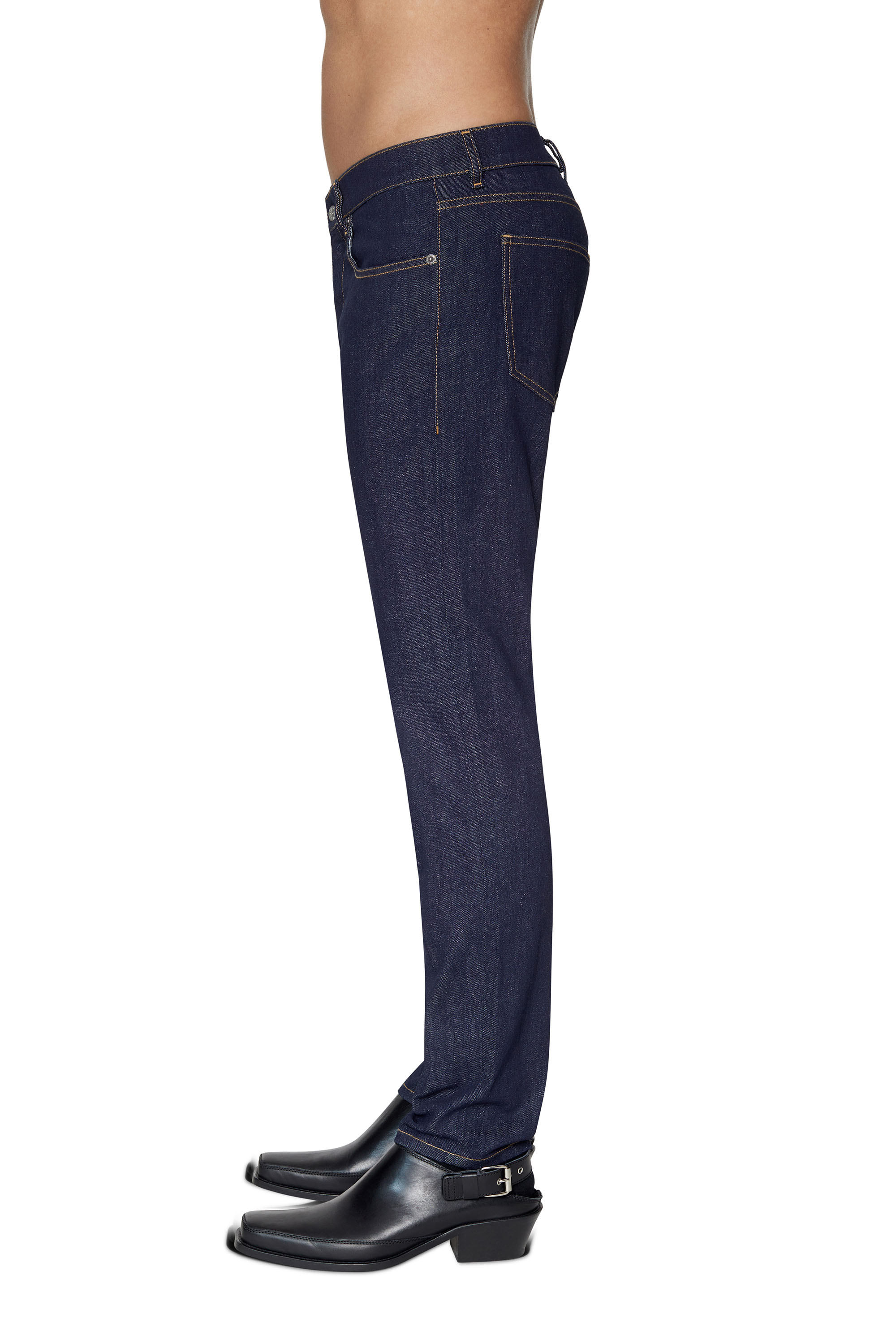 Diesel - Slim Jeans 2019 D-Strukt Z9B89, Blu Scuro - Image 4