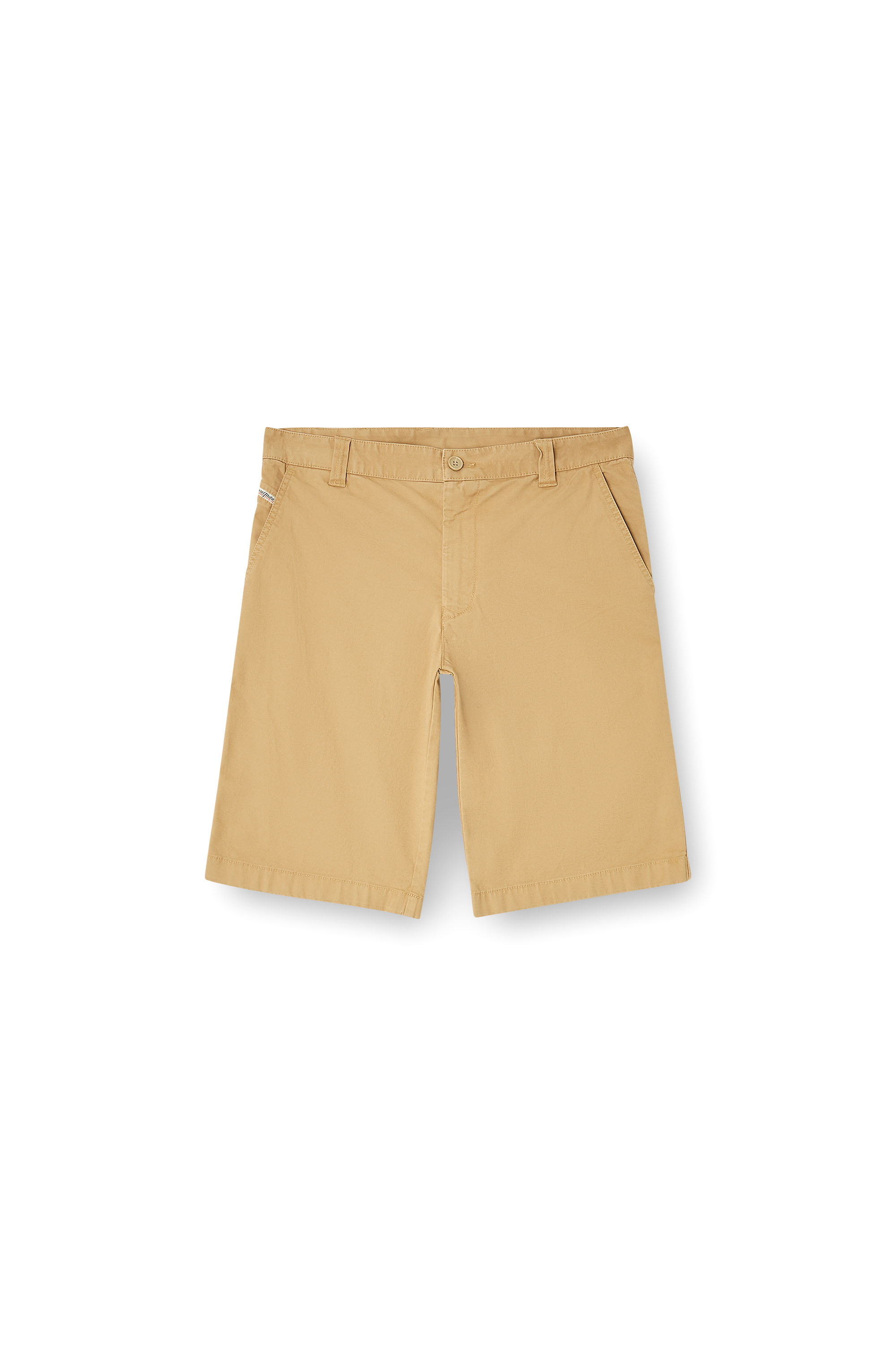 Diesel - P-DEFINE-SHORT-EPCH, Pantaloncini in cotone stonewash Uomo in Beige - 3