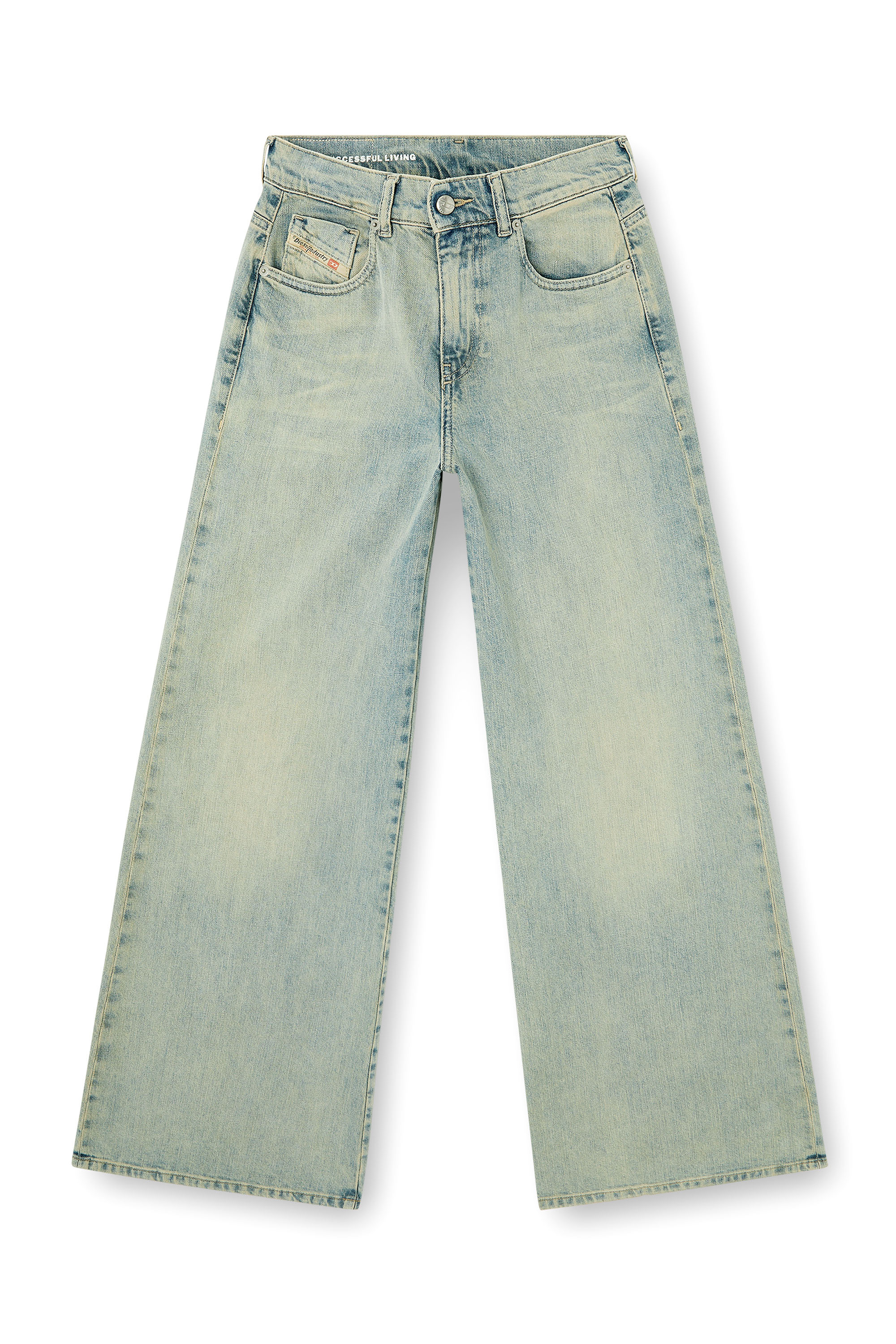 Diesel - Flare Jeans 1978 D-Akemi 09N33 Femme, Bleu Clair - Image 6