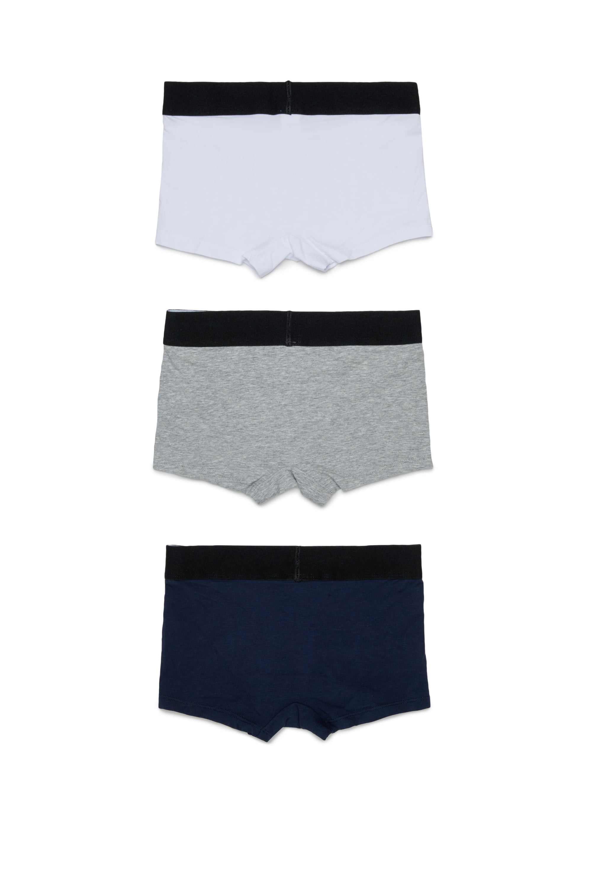 Diesel - UM-UMILLOTRIPACK-DD, Lot de 3 boxers en coton stretch Homme in Polychrome - 2