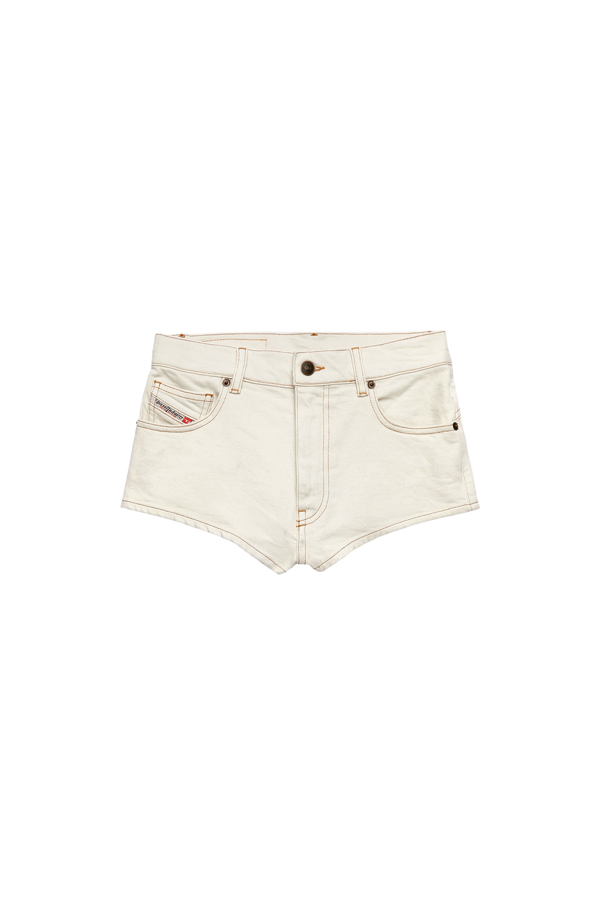 DE-LUNAR HOT PANTS, Bianco - Shorts