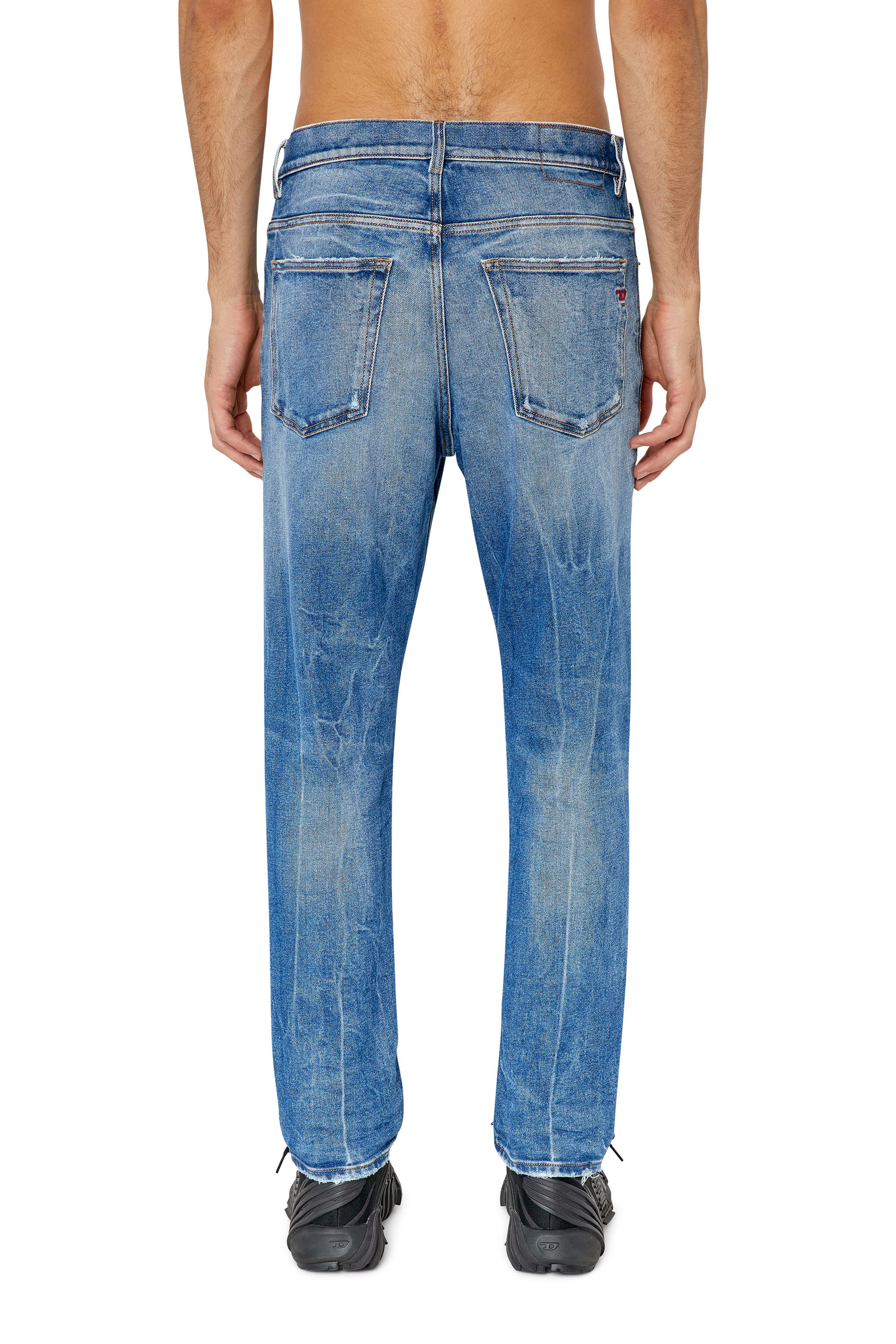 Diesel - 2005 D-FINING 09E85 Tapered Jeans, Bleu Clair - Image 2
