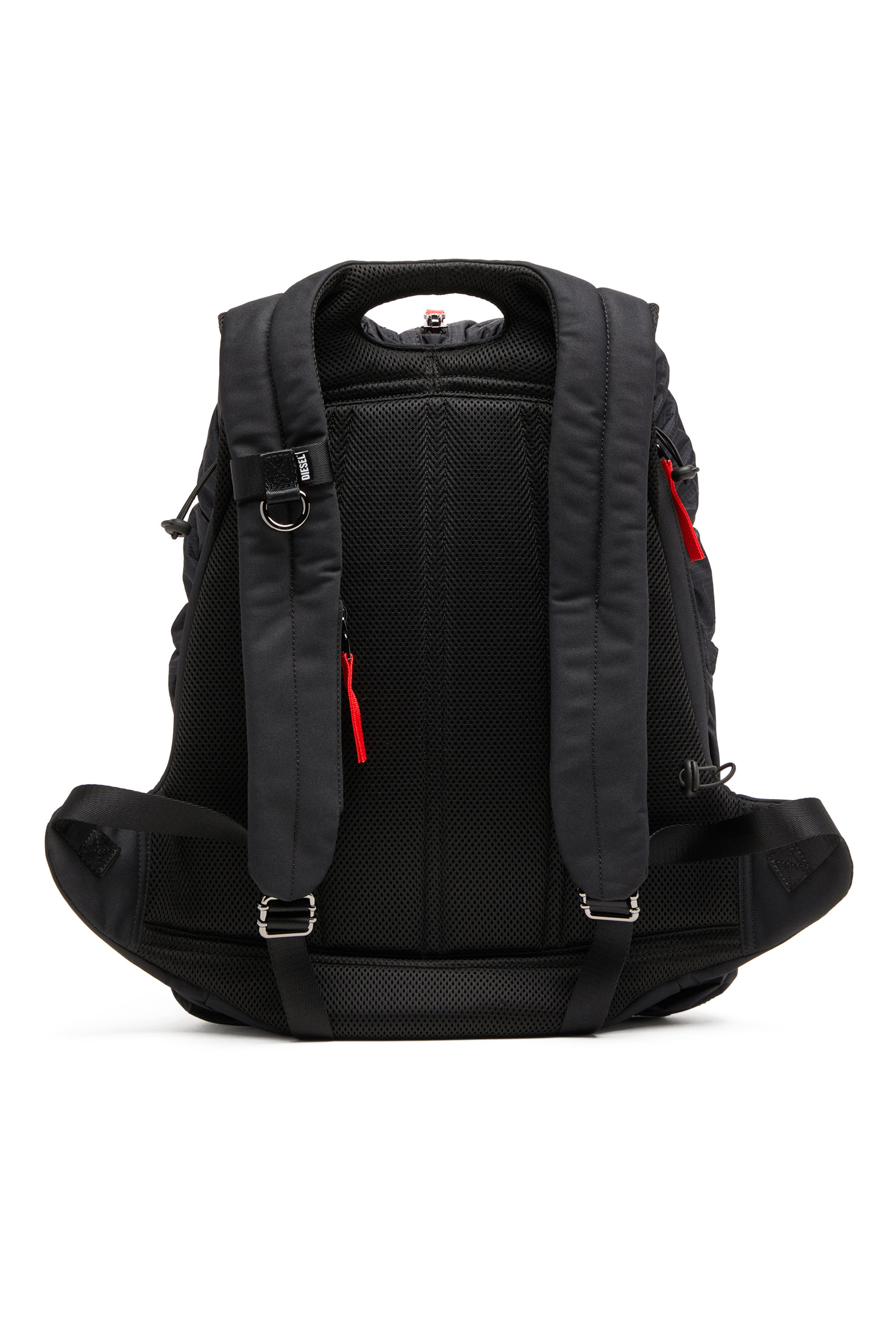 Diesel - ZIP-D BACKPACK X, Zip-D-Zaino in shell jacquard Uomo in Nero - 2