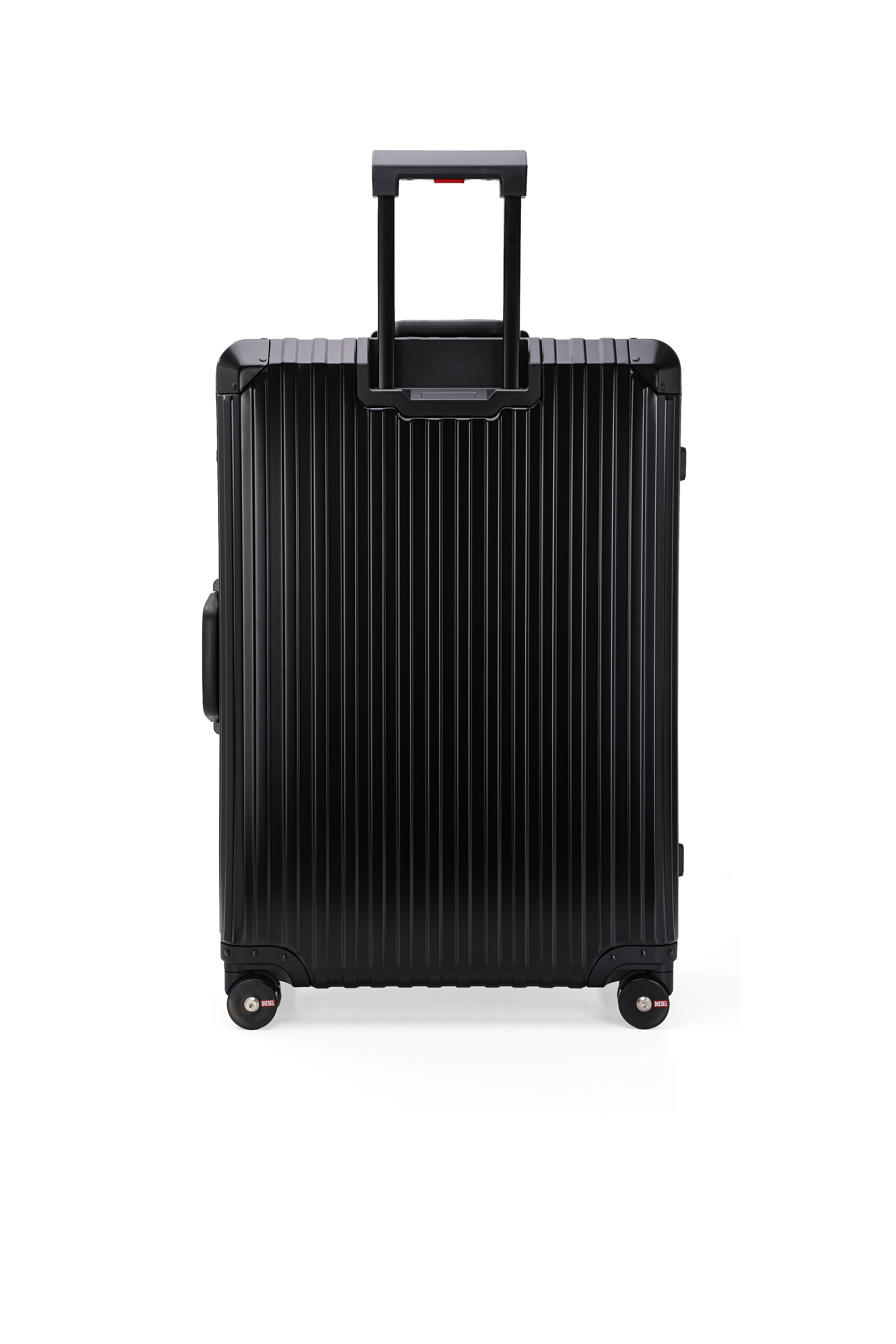 Diesel - DIESEL ALUMINUM TROLLEY- DSL002, Unisex Koffer aus Aluminium Gr&ouml;&szlig;e L in Schwarz - 2