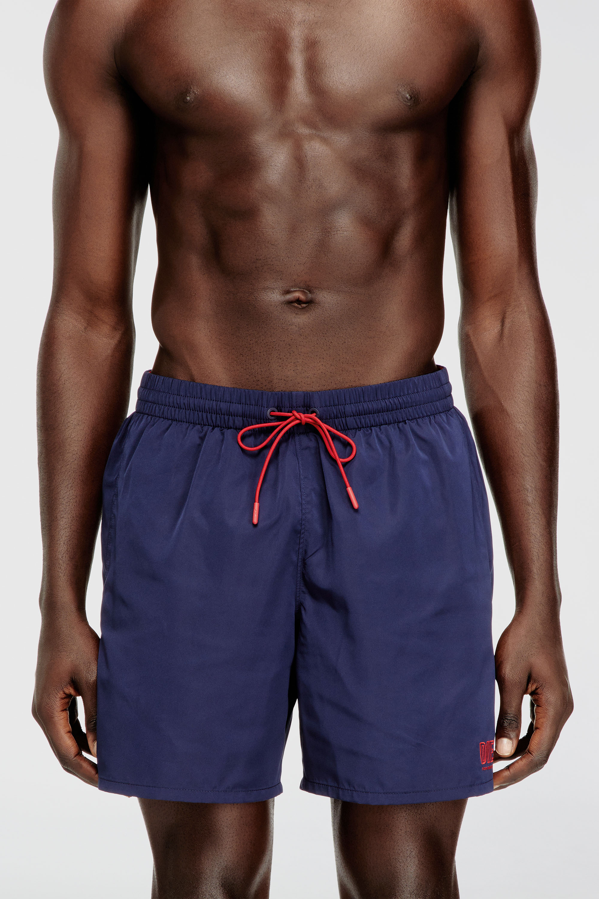 Diesel - SPORT-41-D-CORE, Short de bain avec poche zipp&eacute;e Homme in Bleu - 1