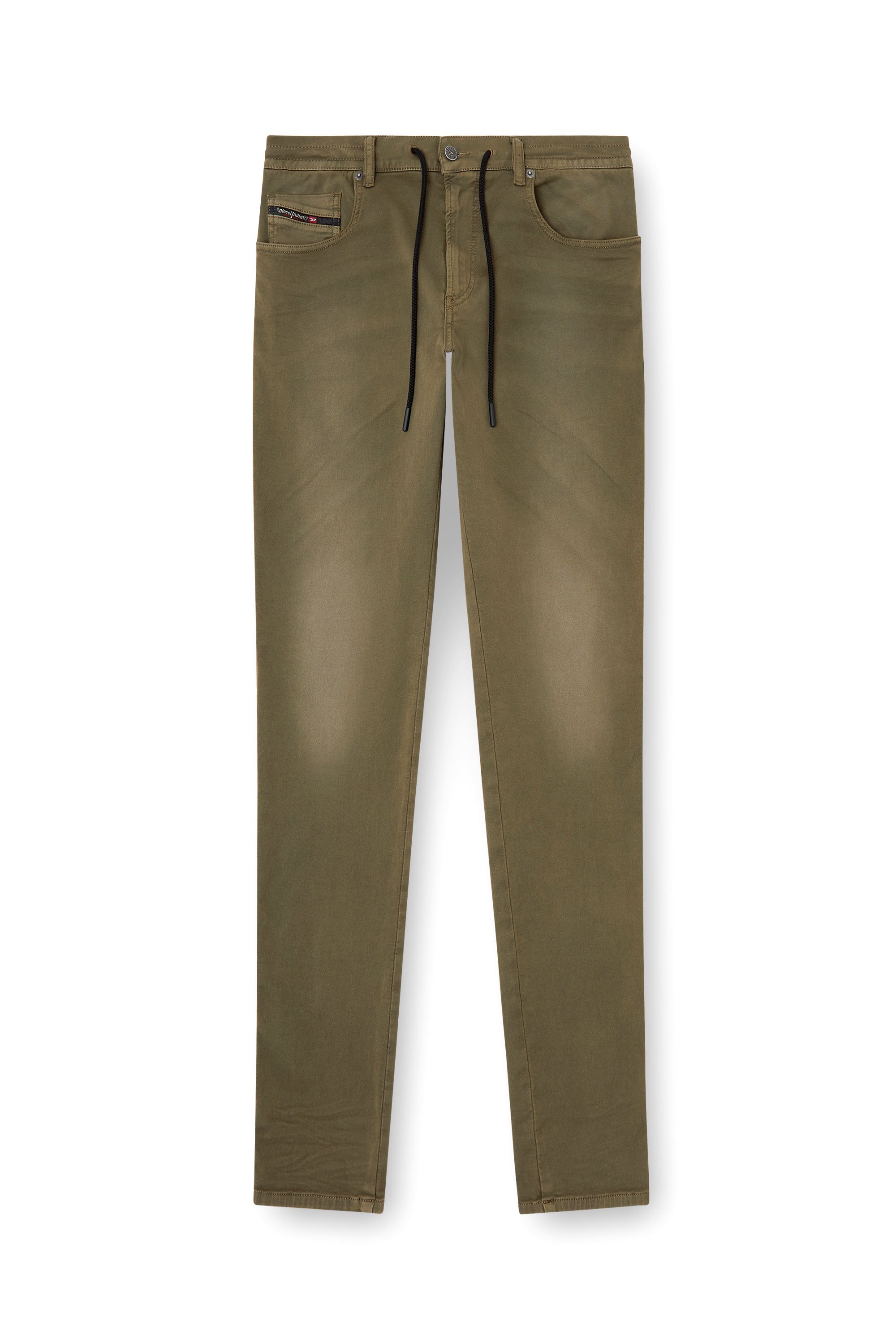 Diesel - Slim 2060 D-Strukt Joggjeans® 0670M Uomo, Verde - Image 3