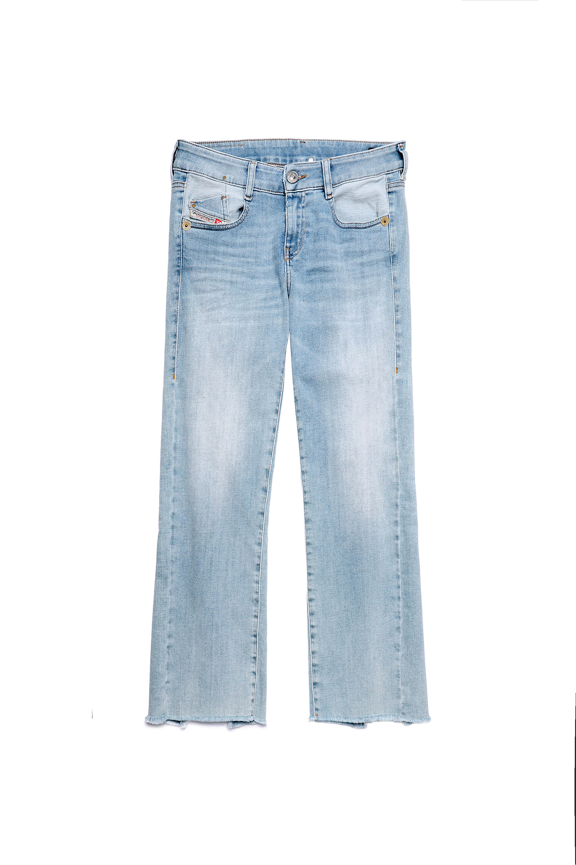 Diesel - 1969 D-EBBEY 009ZZ Bootcut and Flare Jeans, Light Blue - Image 6