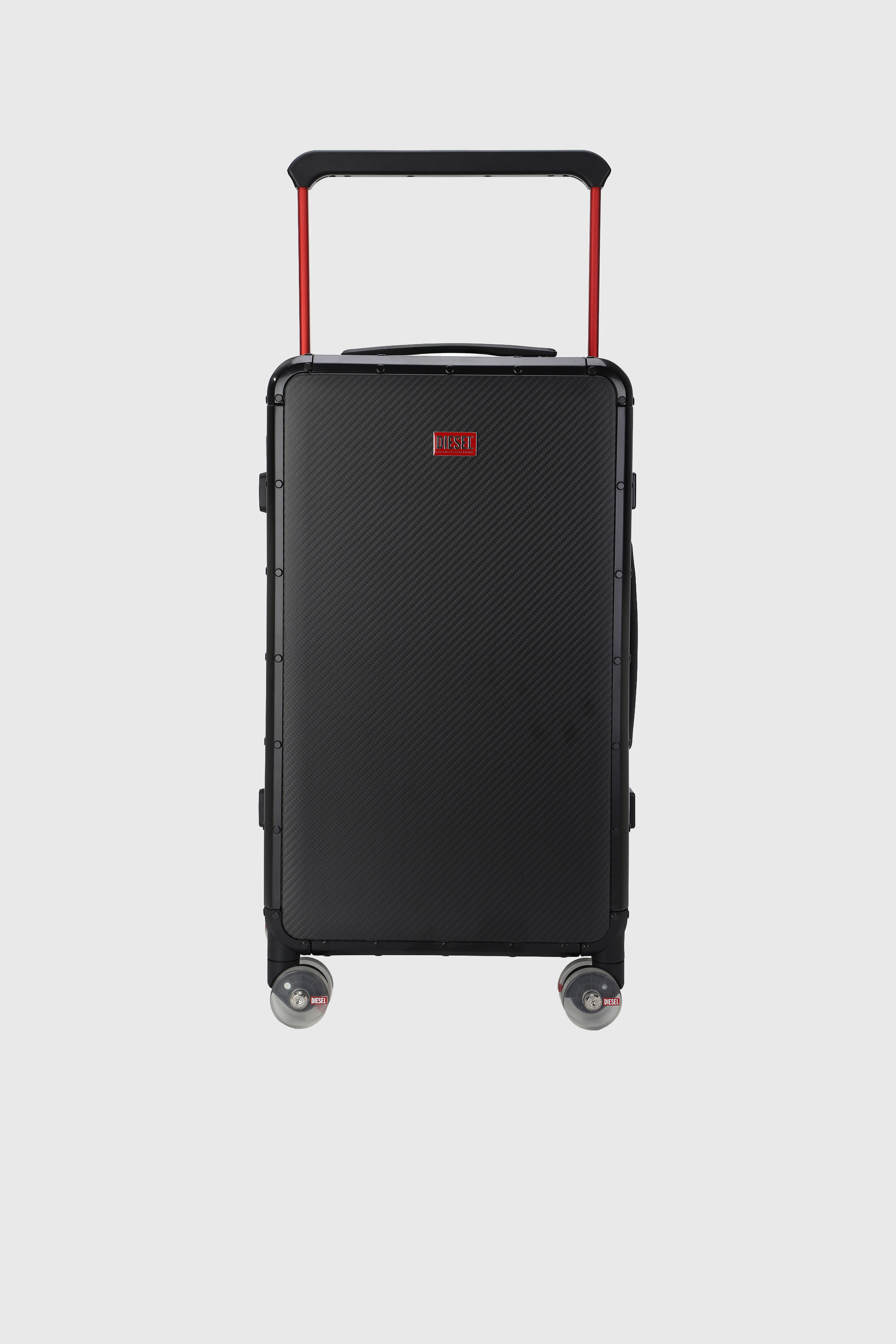 Diesel - DSL CARBON FIBER TROLLEY-BLACK- DSL001, Valigia in fibra di carbonio taglia M Unisex in Nero - 1