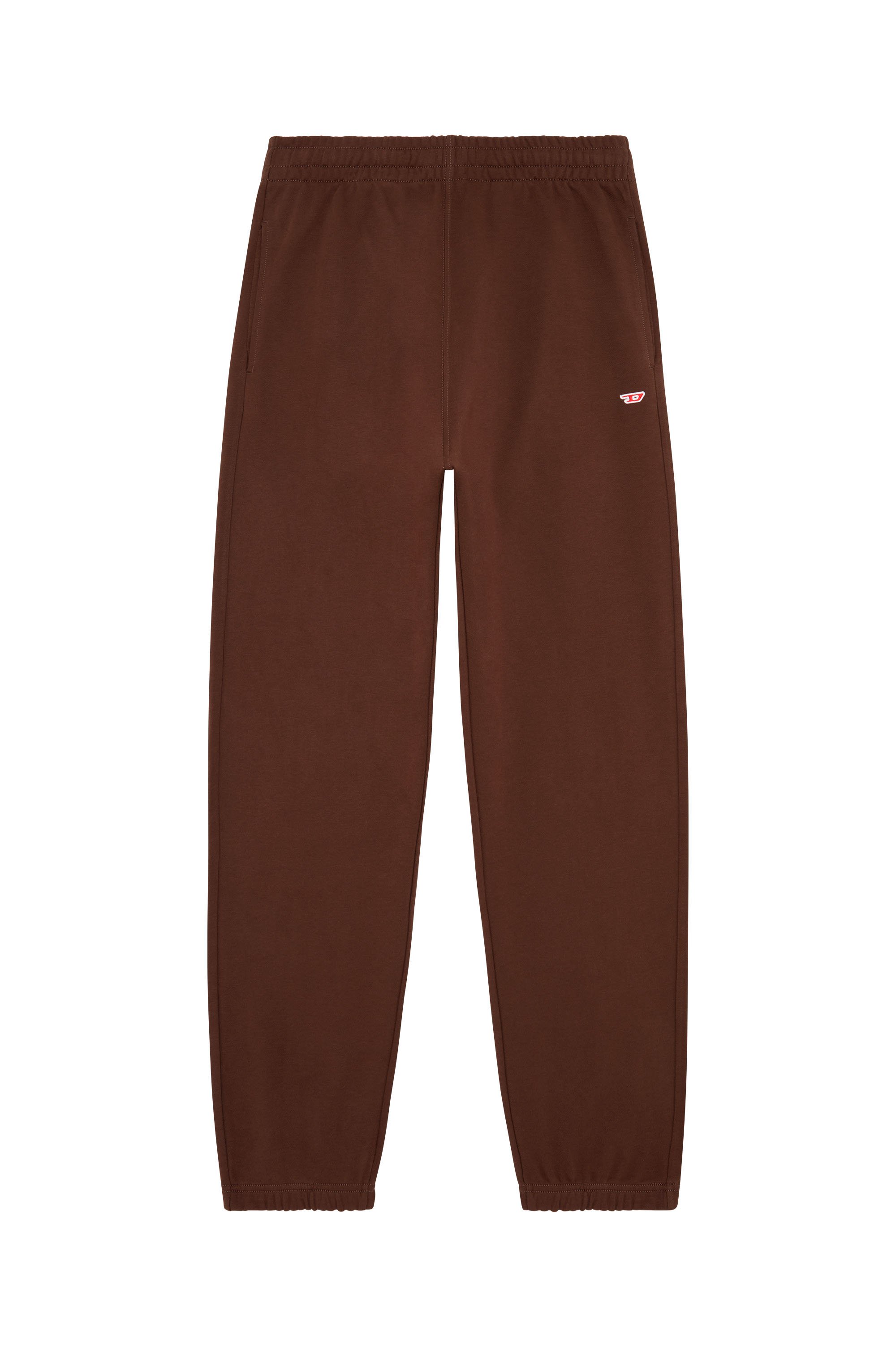 Diesel - P-MARKY-D, Pantalon de survêtement avec empiècement D brodé Homme in Marron - 3