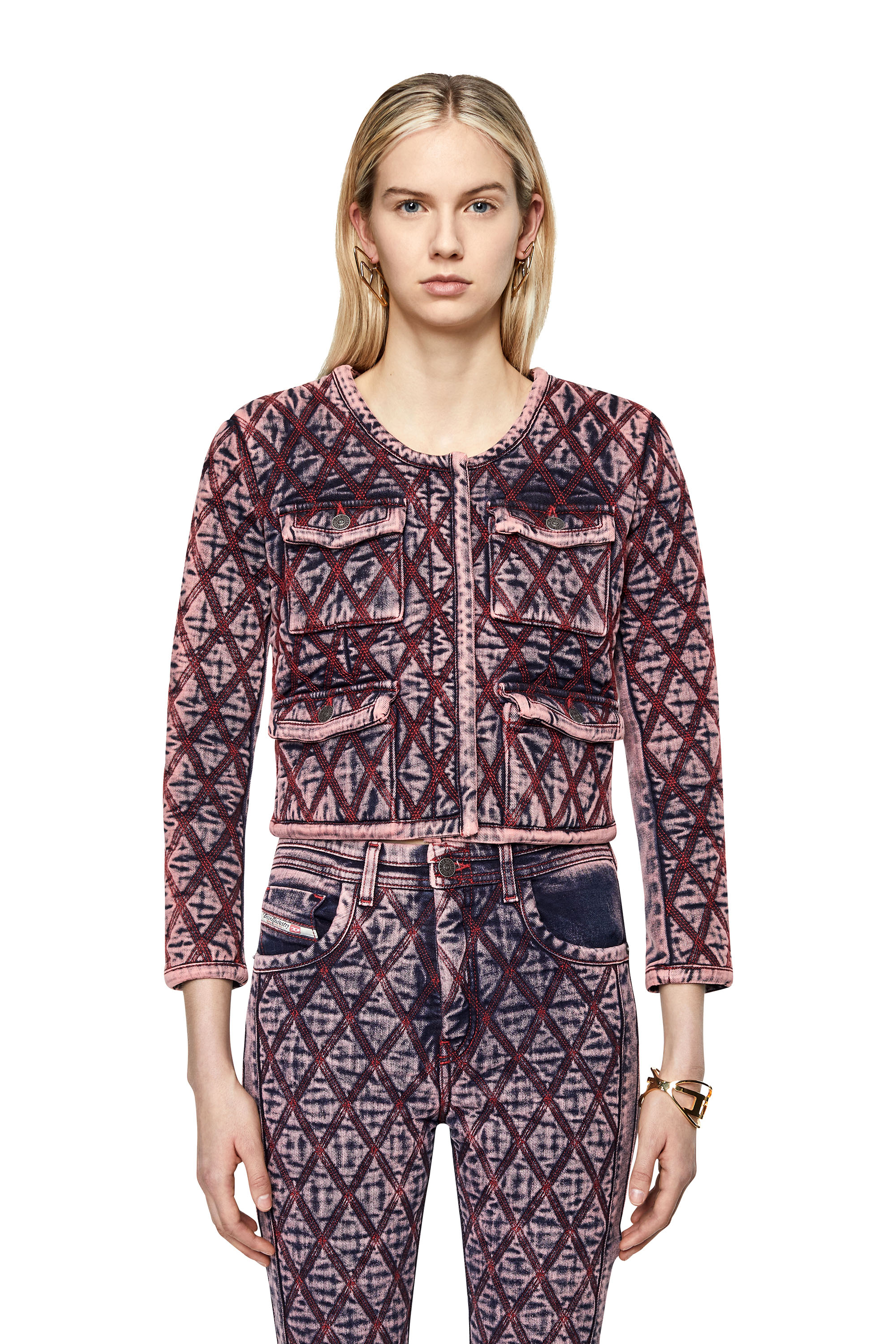 DE-VELOP-FS, Rose - Vestes en denim