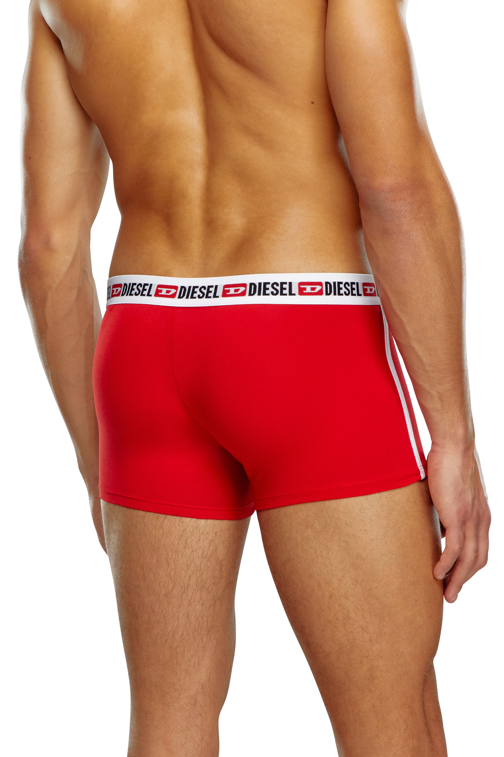 Diesel - UMBX-SHAWNTWOPACK BOXERS, Bleu/Rouge - Image 3