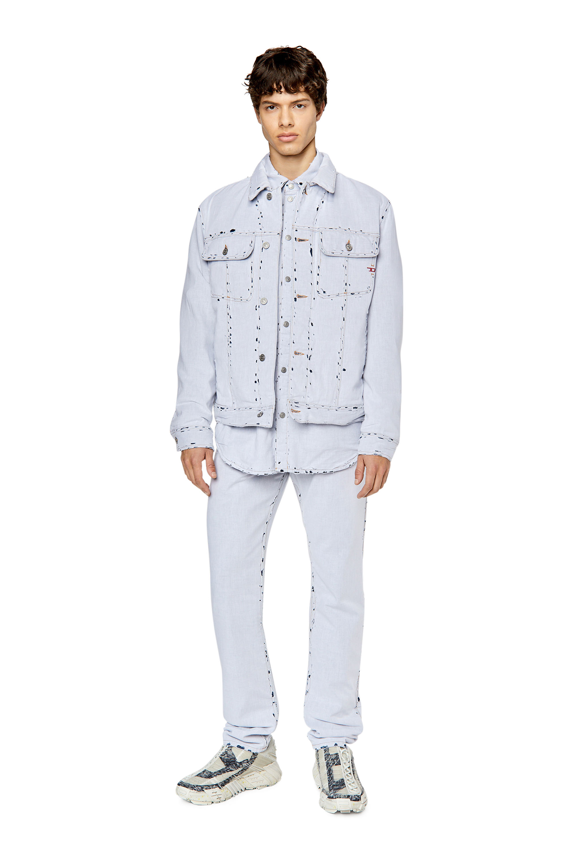 Diesel - 1995 D-Sark 007R5 Straight Jeans, Weiß - Image 4