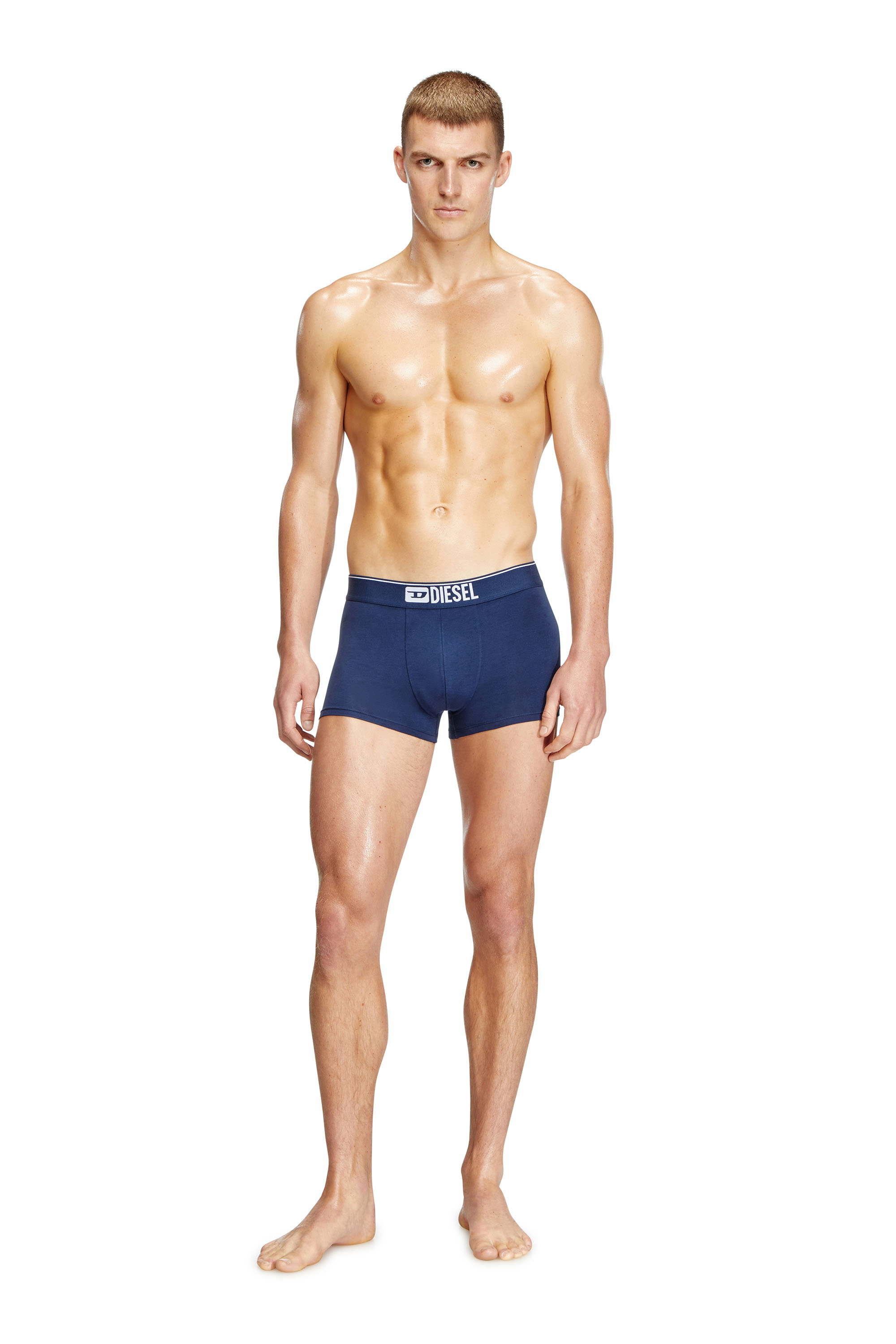 Diesel - UMBX-DAMIENTHREEPACK, Lot de trois boxers couleur unie Homme in Polychrome - 3