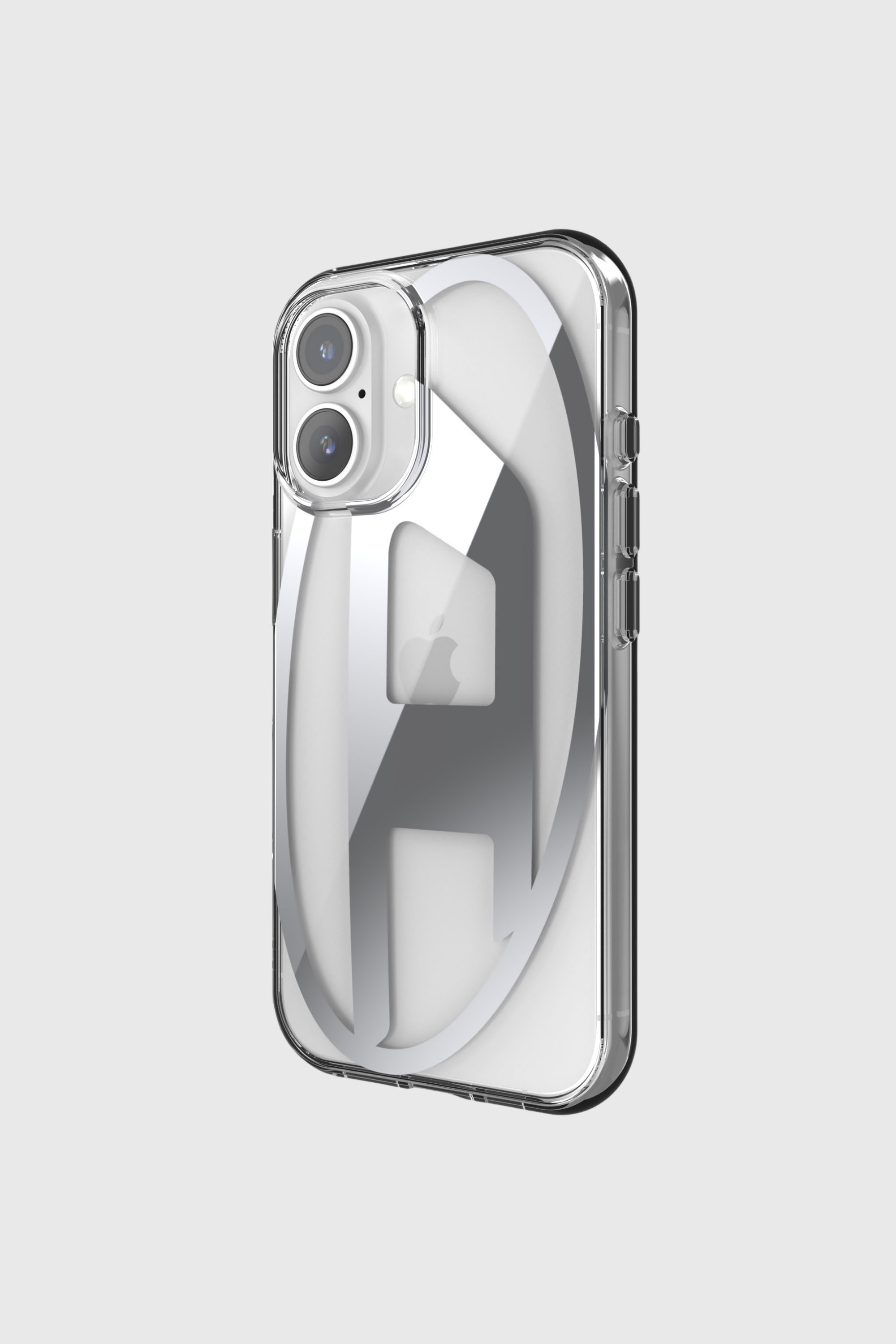 Diesel - 60139 AOP CASE, Coque pour l'iP 16 Mixte in Gris argent&eacute; - 3