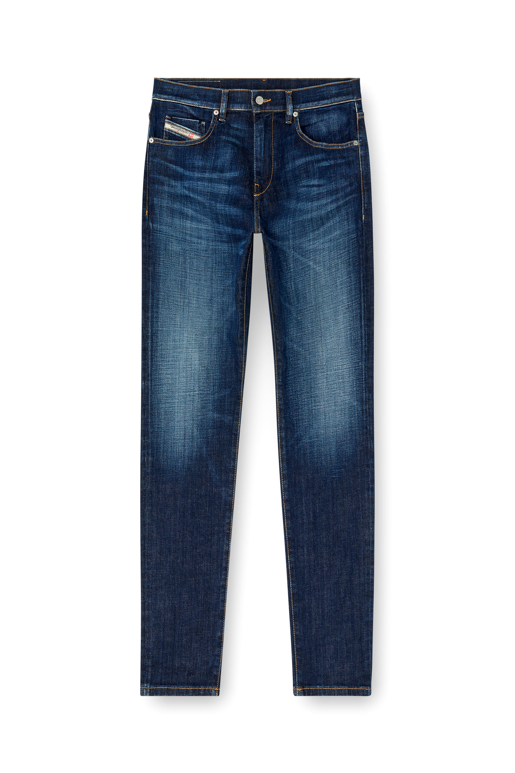 Diesel - Slim Jeans 2019 D-Strukt 09L61 Uomo, Blu medio - Image 6