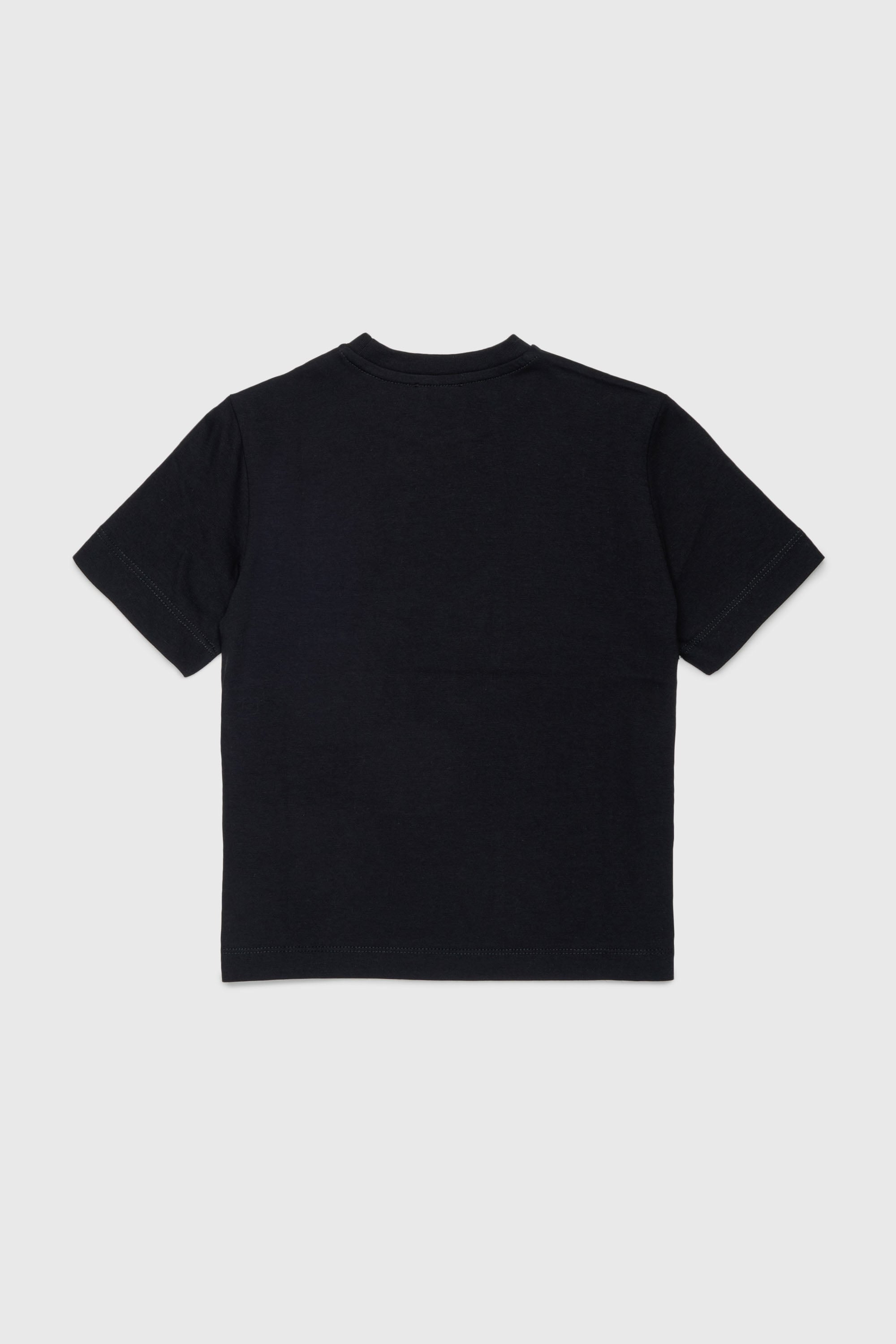 Diesel - TORSAL, T-shirt in cotone con stampa logo originale Donna in Nero - 2