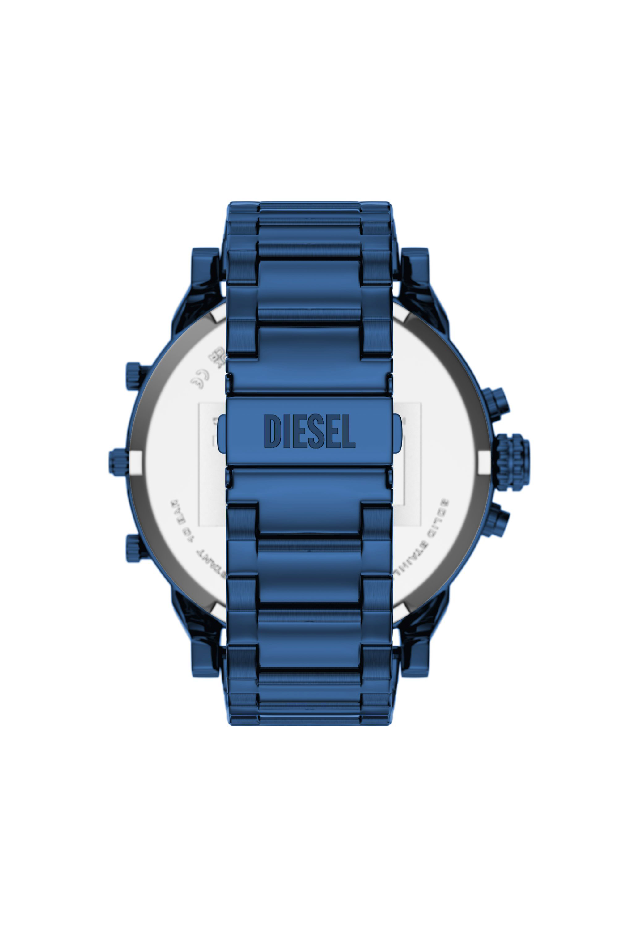 Diesel - DZ7496 WATCH, Montre Mr. Daddy 2.0 en acier inoxydable bleu Homme in Bleu - 2