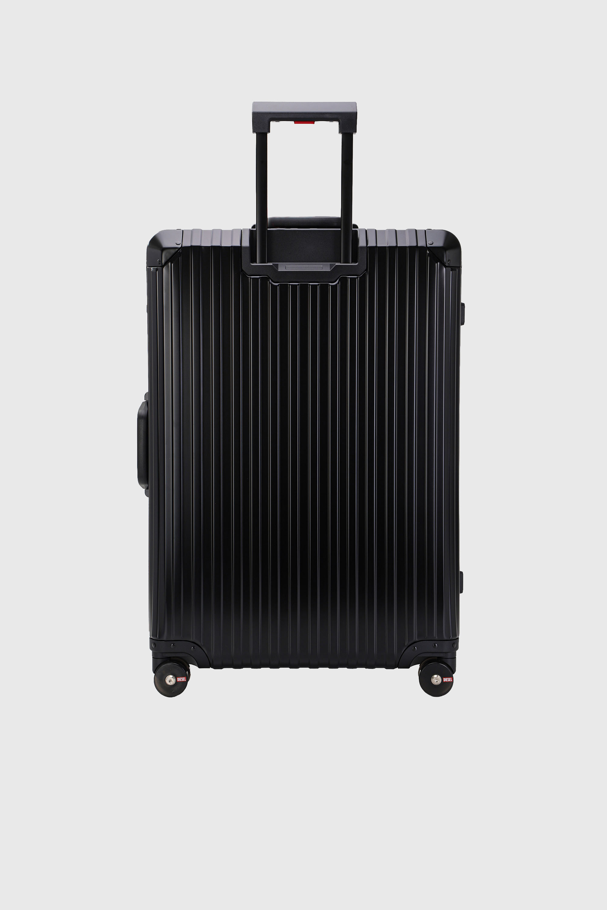 Diesel - DIESEL ALUMINUM TROLLEY- DSL002, Valigia in alluminio taglia L Unisex in Nero - 2