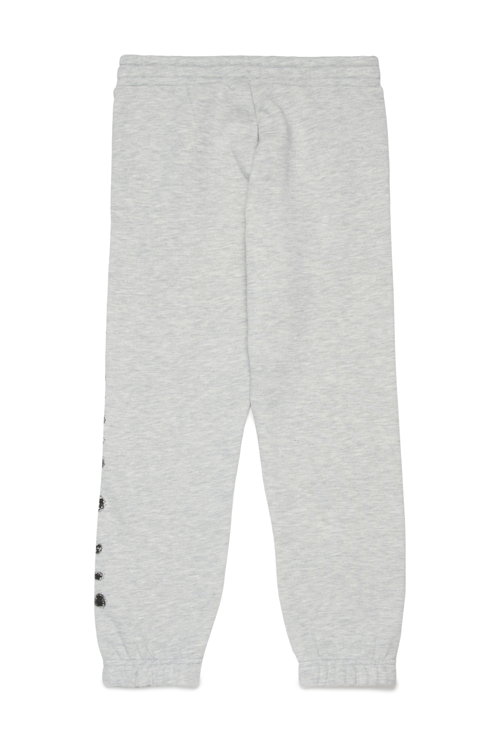 Diesel - PANTLI, Pantalon de jogging en coton avec cordon de serrage Homme in Gris - 2