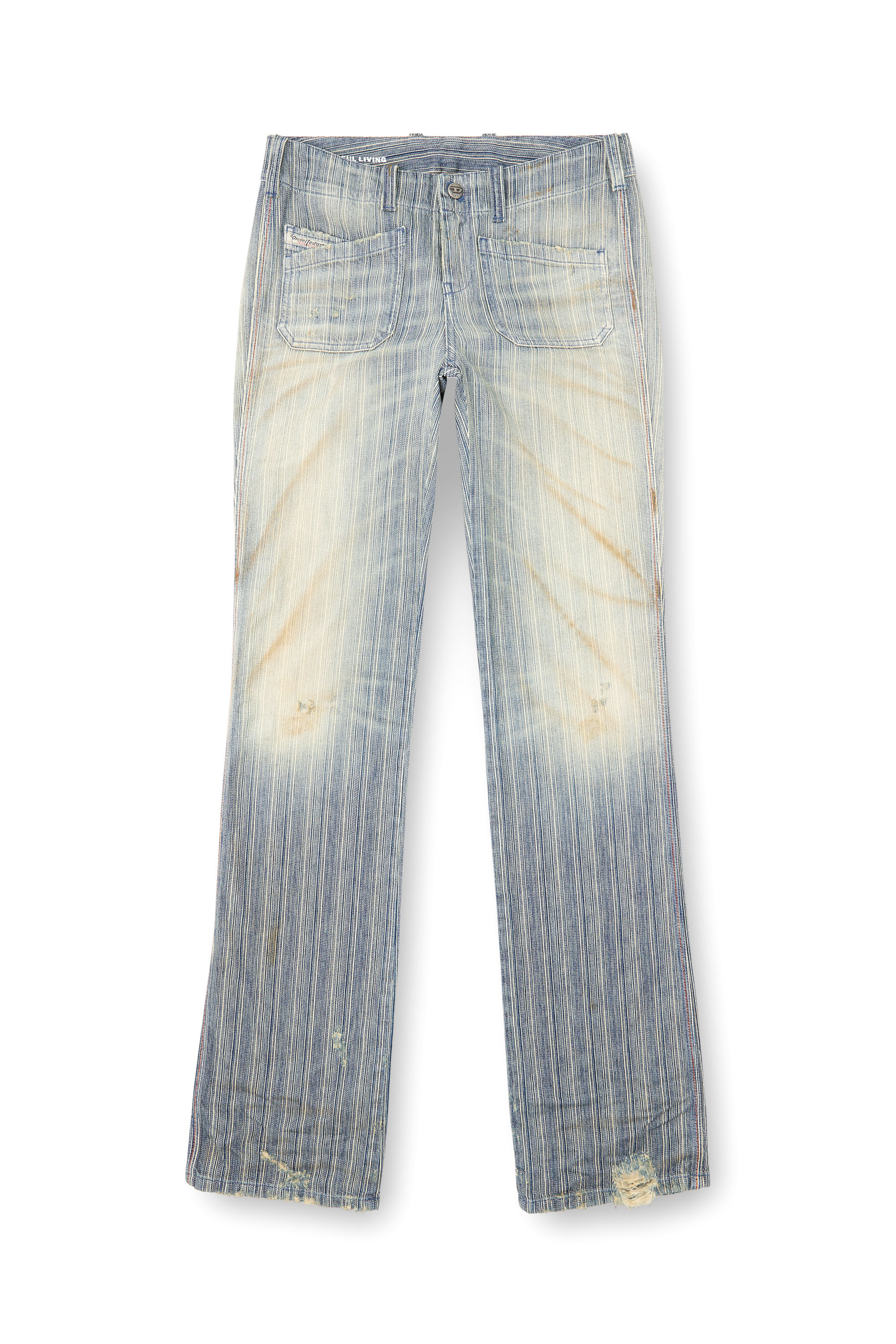 Diesel - Bootcut Jeans D-Keate 09L55 Donna, Blu medio - Image 3