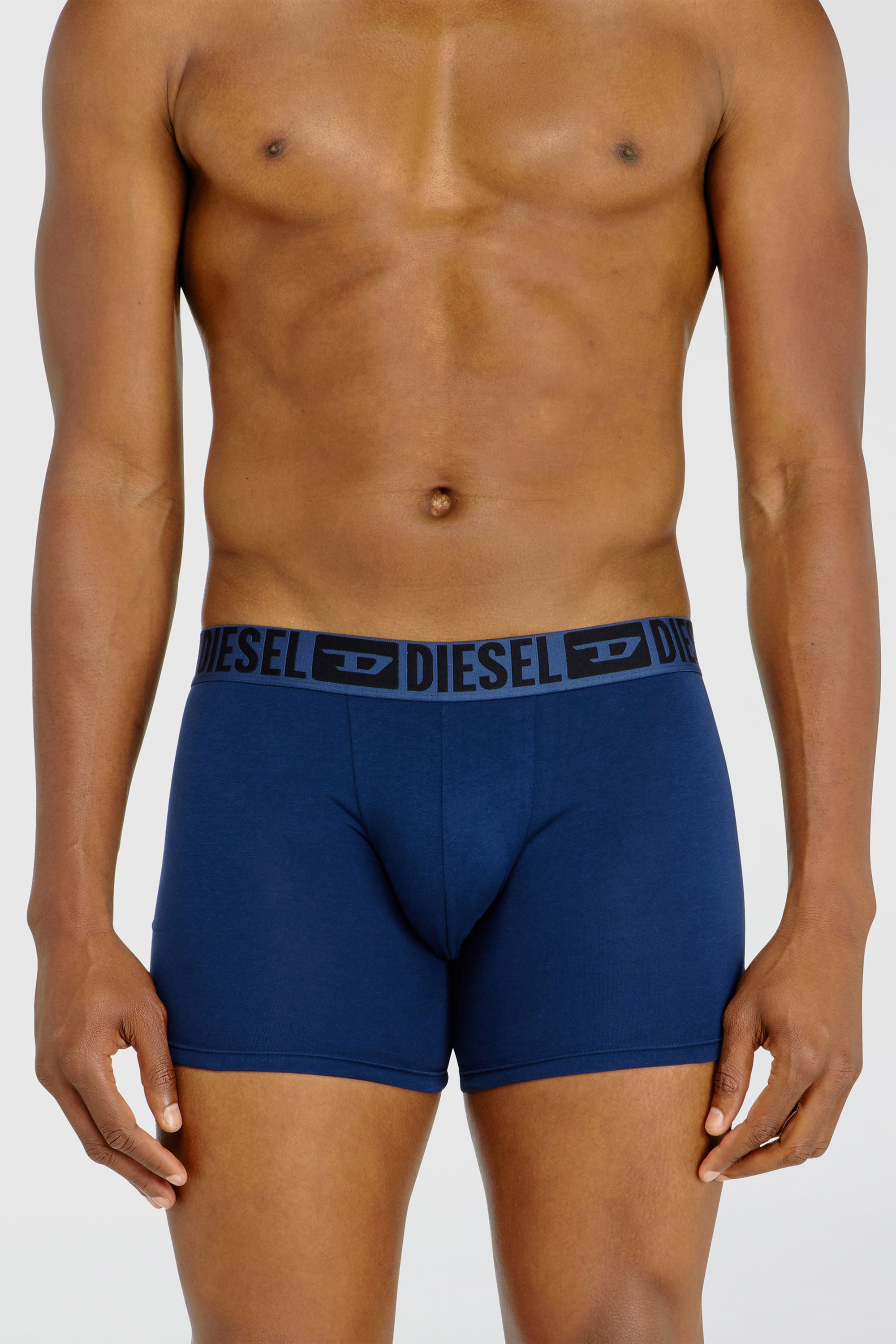 Diesel - SEBASTIAN-D-CORE-3PACK, Set da tre boxer lungo in cotone stretch Uomo in Multicolor - 2