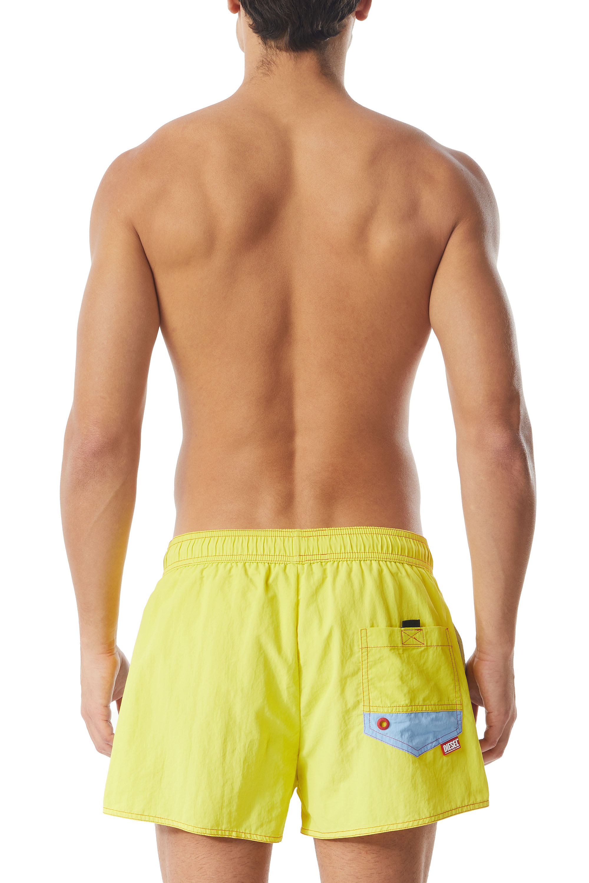 Diesel - BMBX-CAYBAY SHORT CALZONCINI, Giallo - Image 3