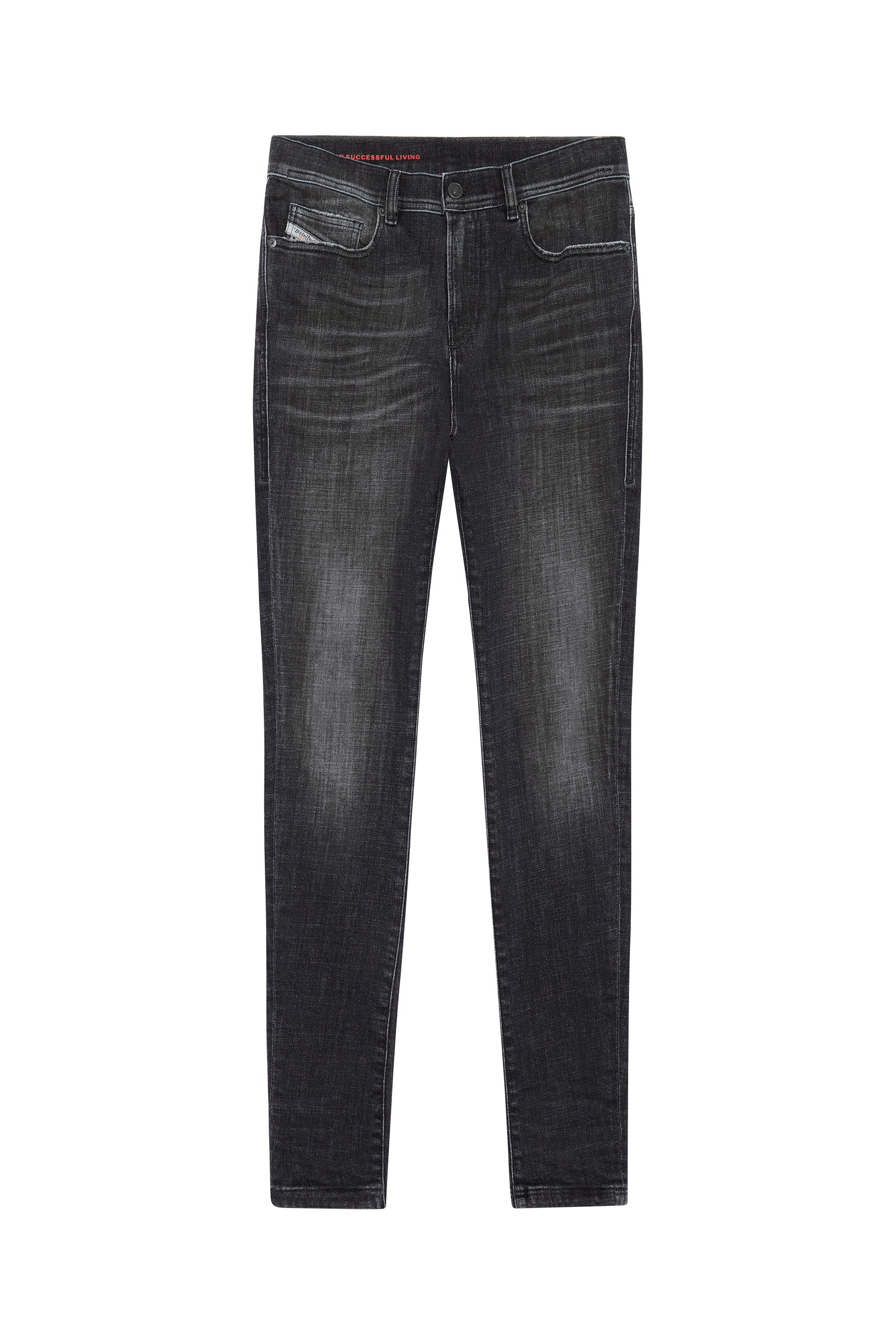 Diesel - 1983 D-Amny 09D88 Skinny Jeans, Nero/Grigio scuro - Image 6