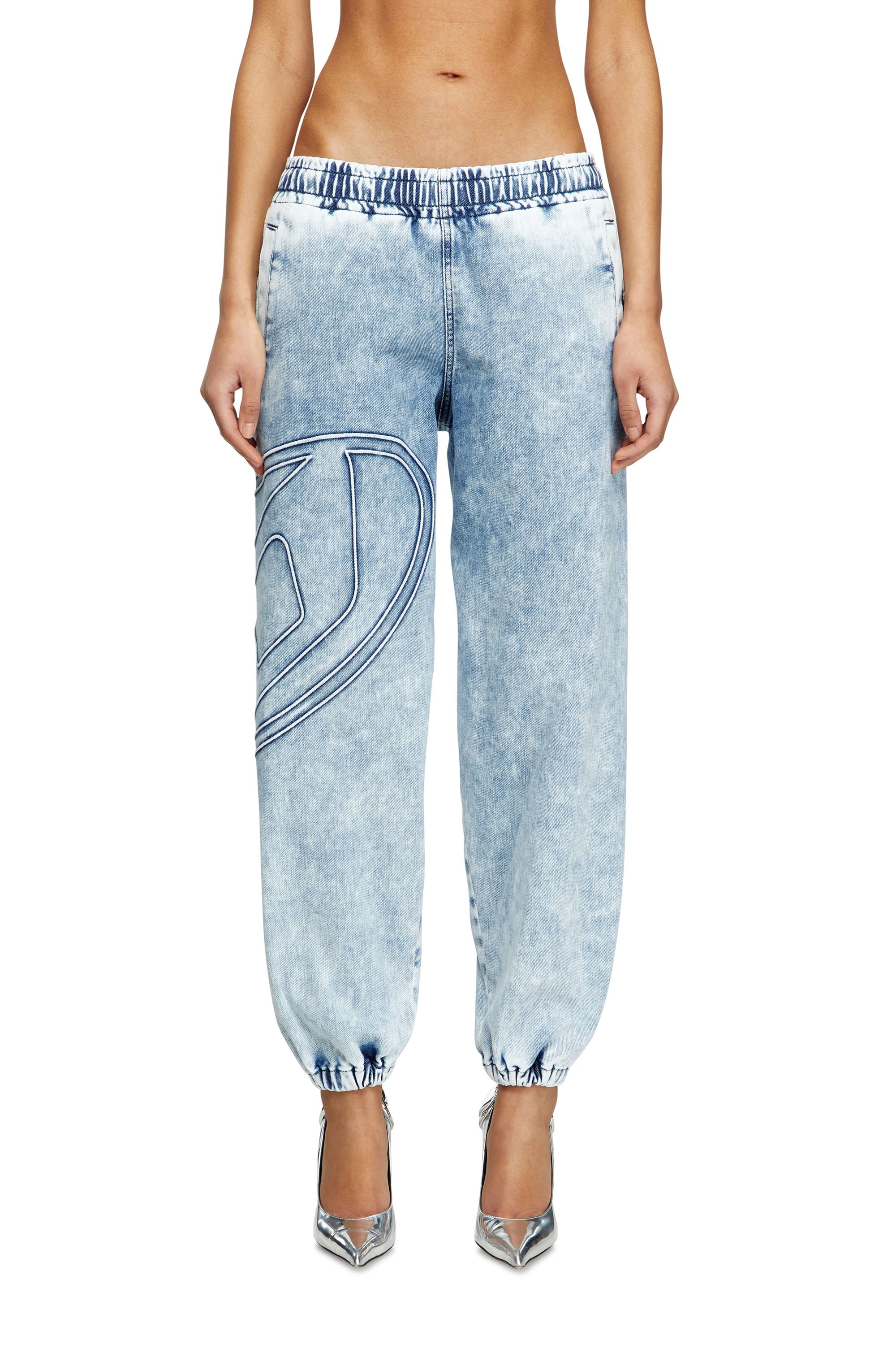 Diesel - Slim D-Pint Track Denim 0ABCN Mixte, Bleu Clair - Image 6