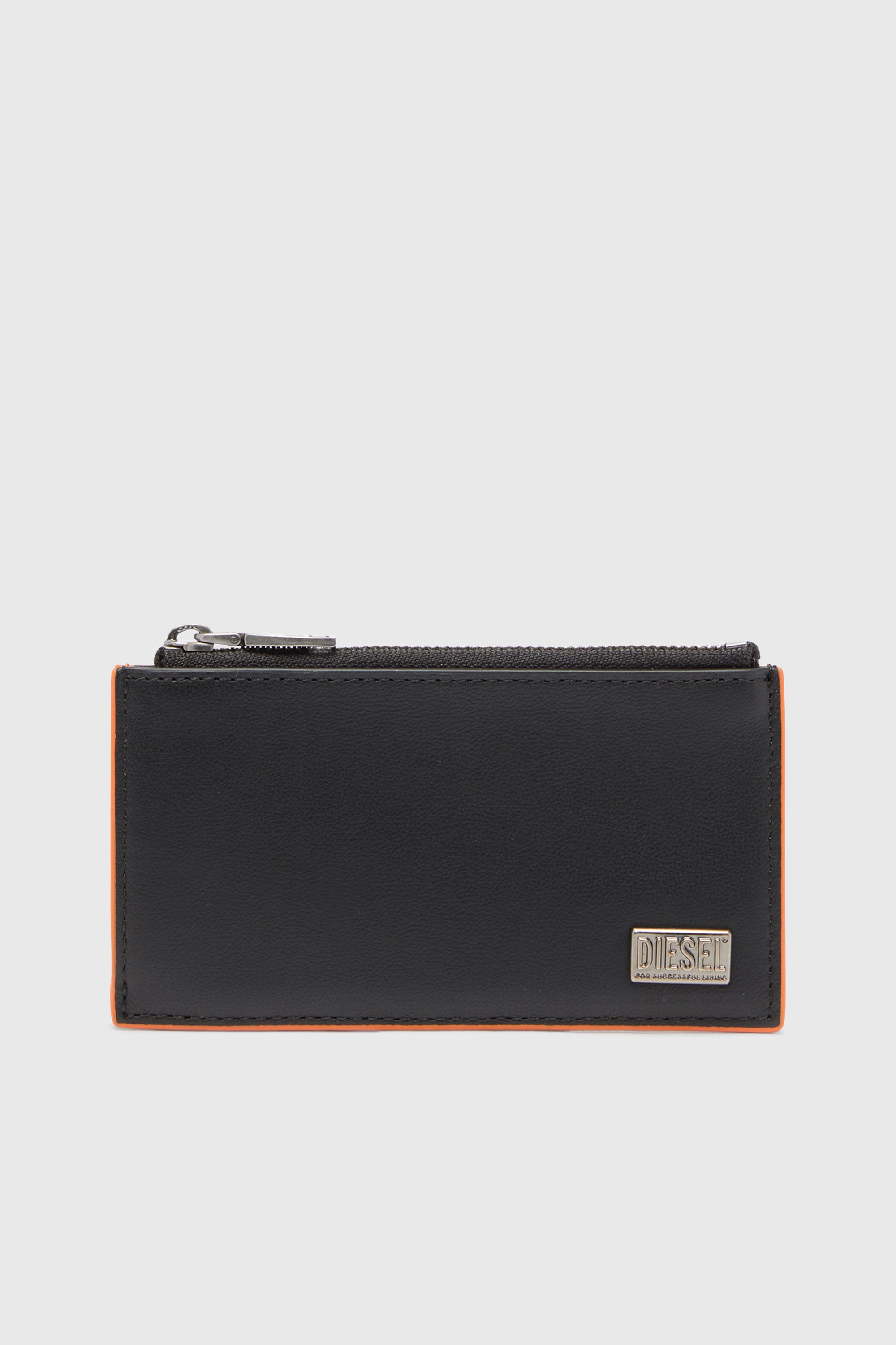 BISCOTTO CARD HOLDER III, Nero/Arancione