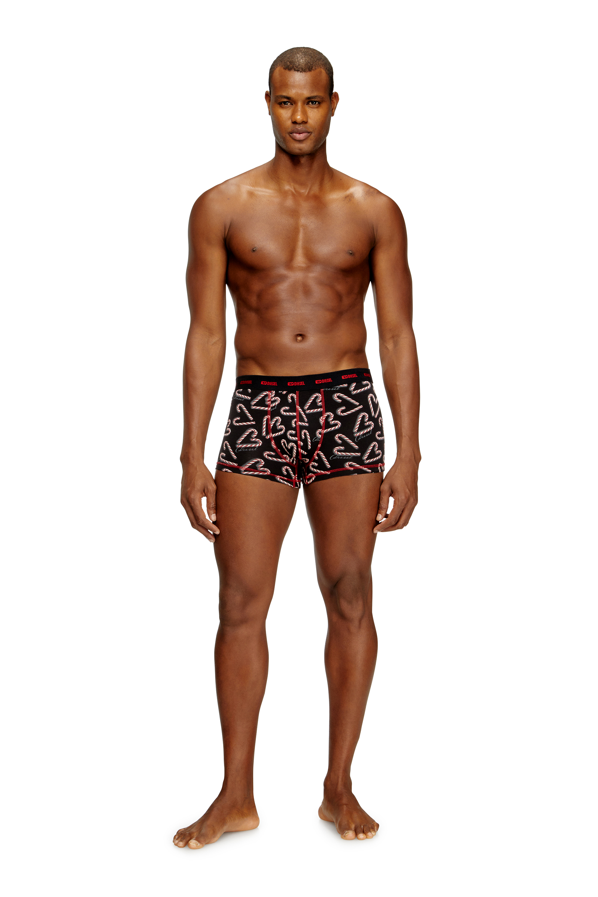 Diesel - DAMIEN-GFT-UTLT-3PACK, Set da tre boxer in cotone elasticizzato Uomo in Multicolor - 2
