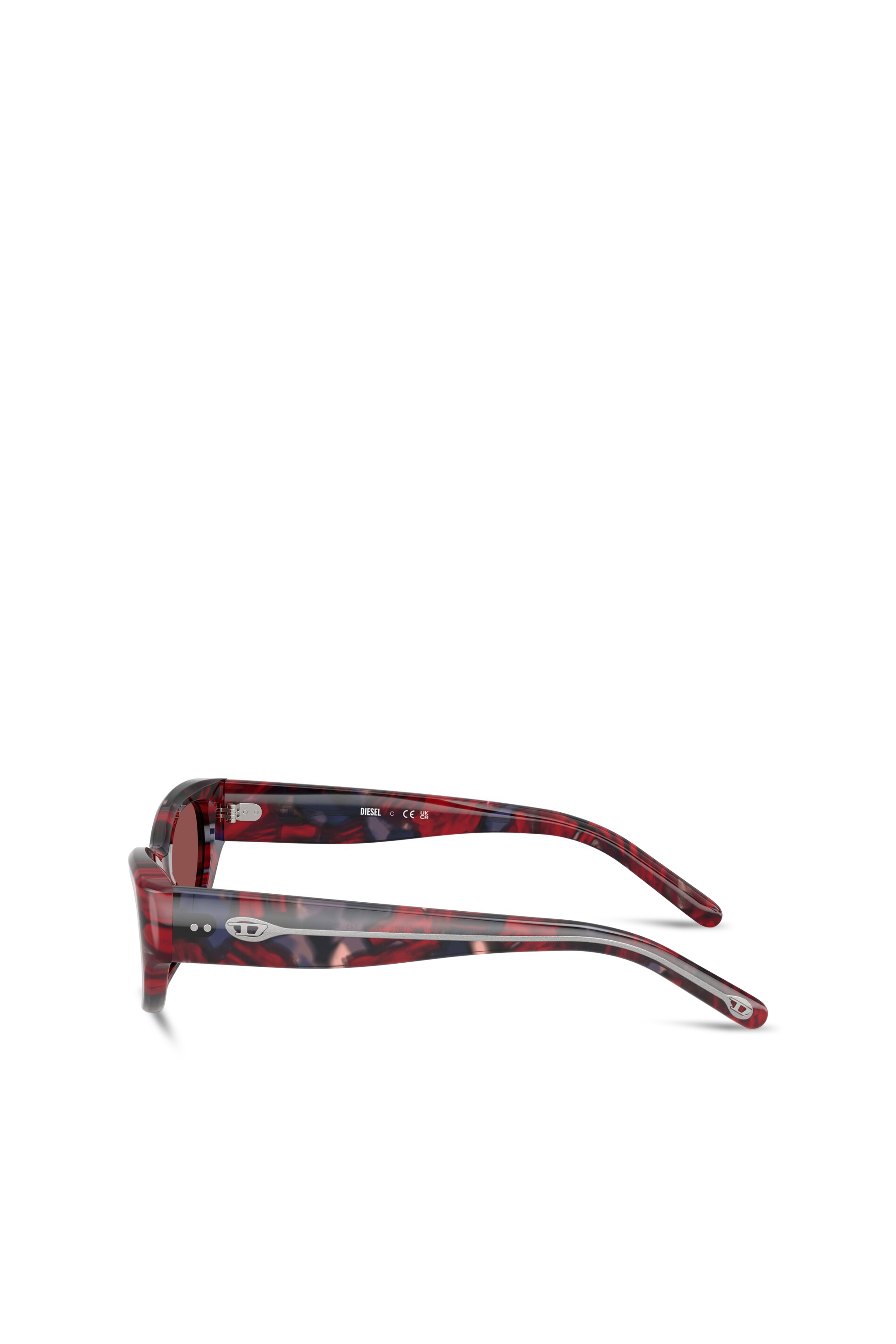 Diesel - 0DL2010U, Occhiali da sole stile cat-eye Unisex in Multicolor - 4