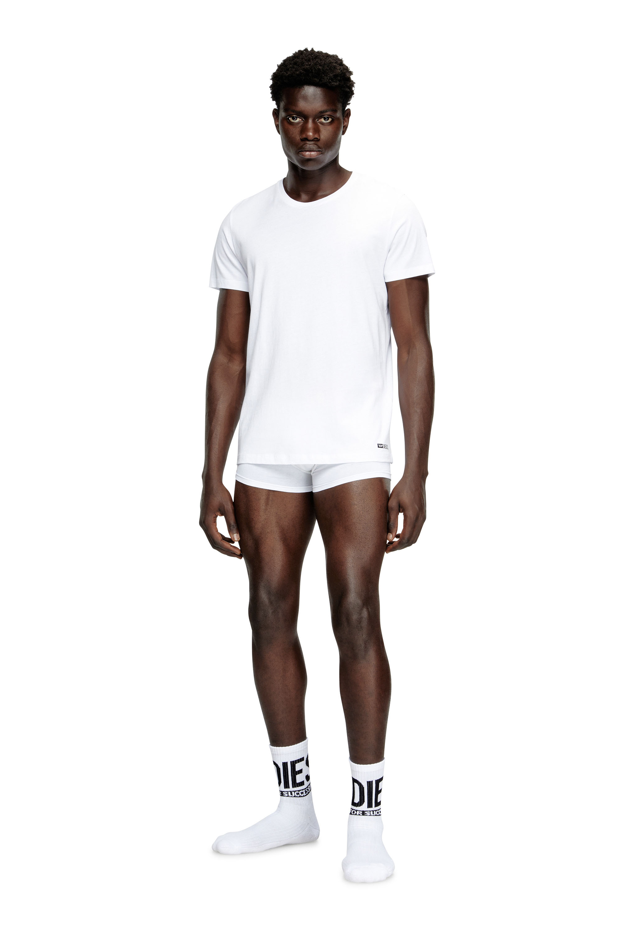 Diesel - RANDAL-D-BOX-3PACK, Set da tre di T-shirt Uomo in Bianco - 1