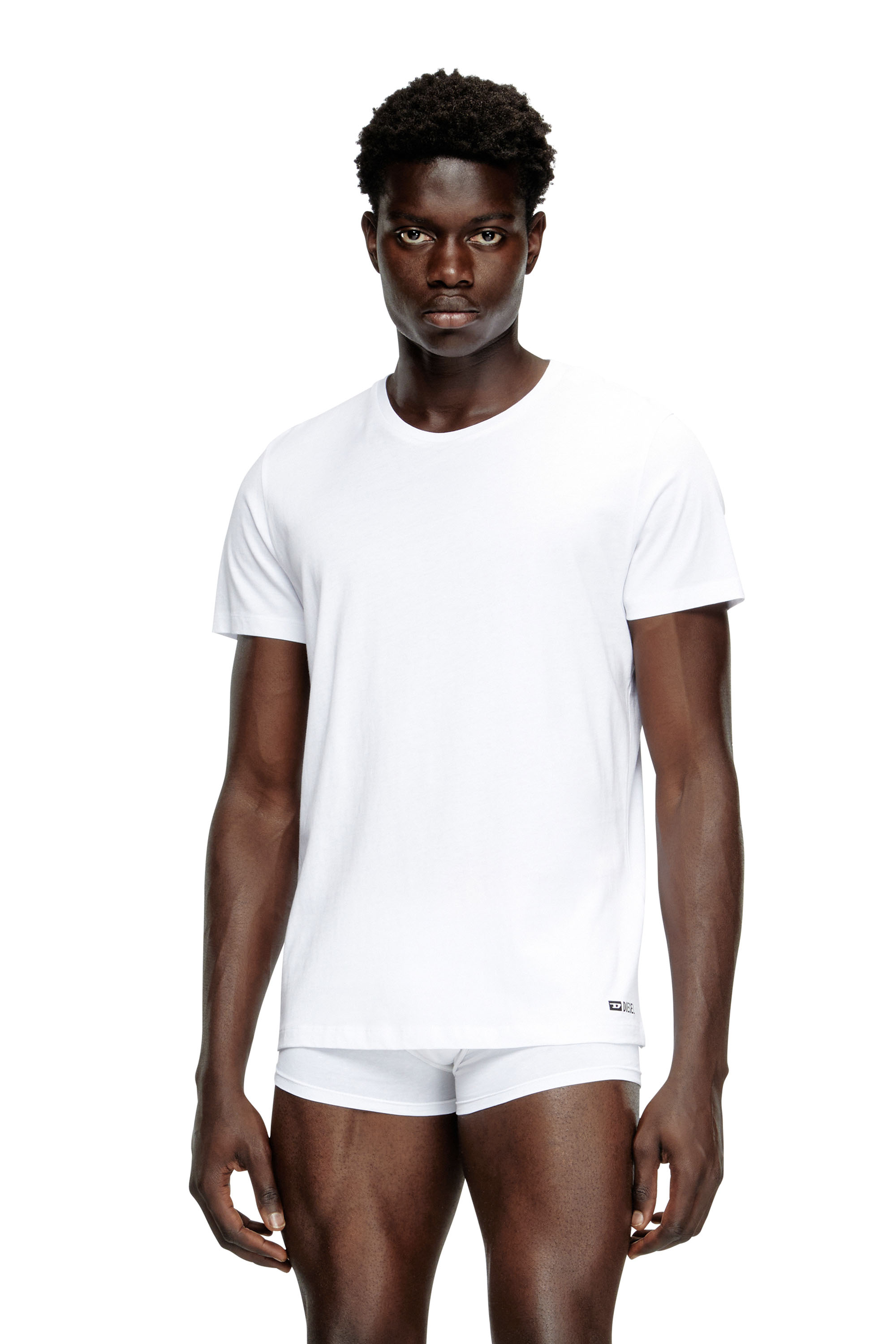 Diesel - RANDAL-D-BOX-3PACK, Set da tre di T-shirt Uomo in Bianco - 3