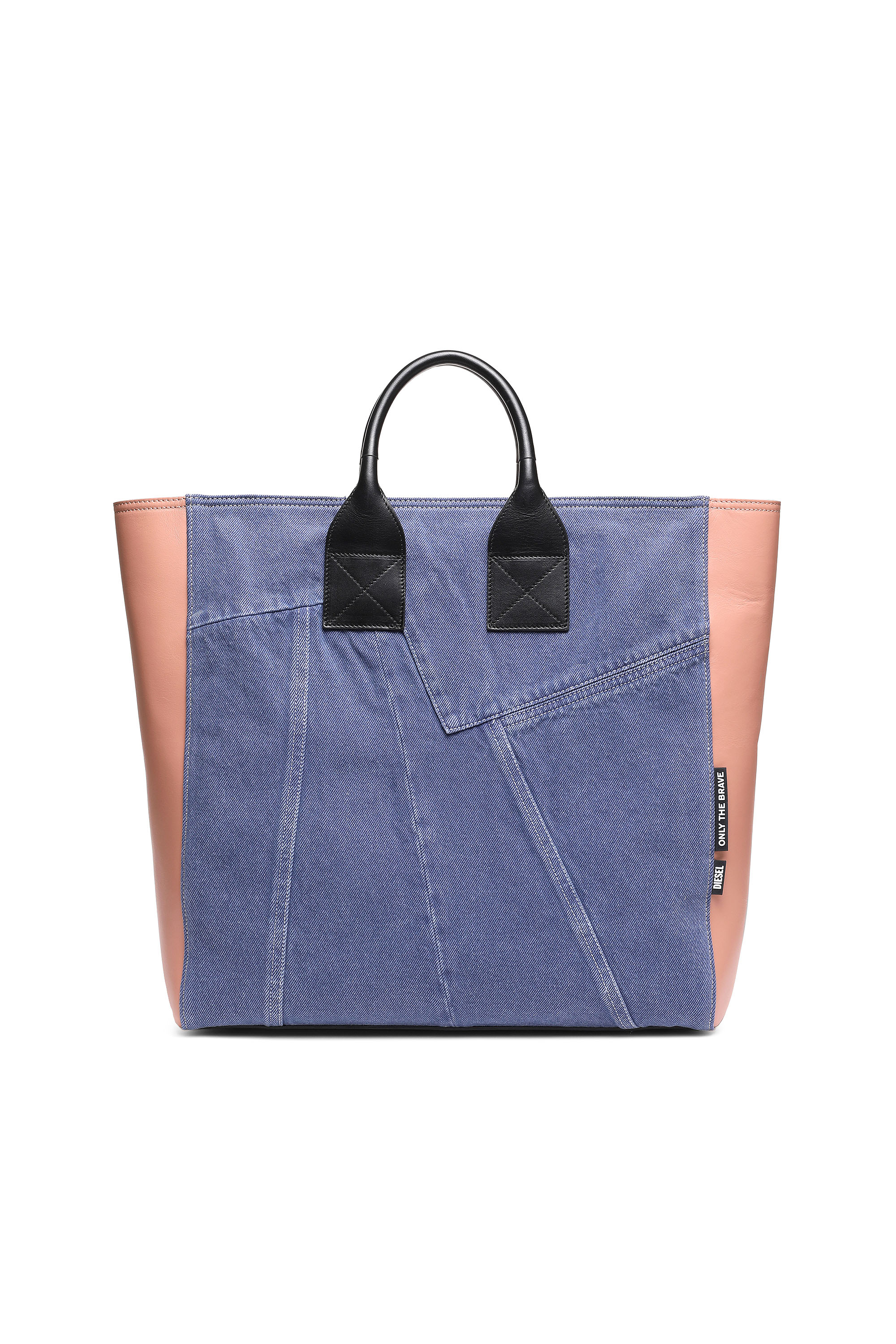 LEENA L, Blau/Rosa - Shopper und Schultertaschen
