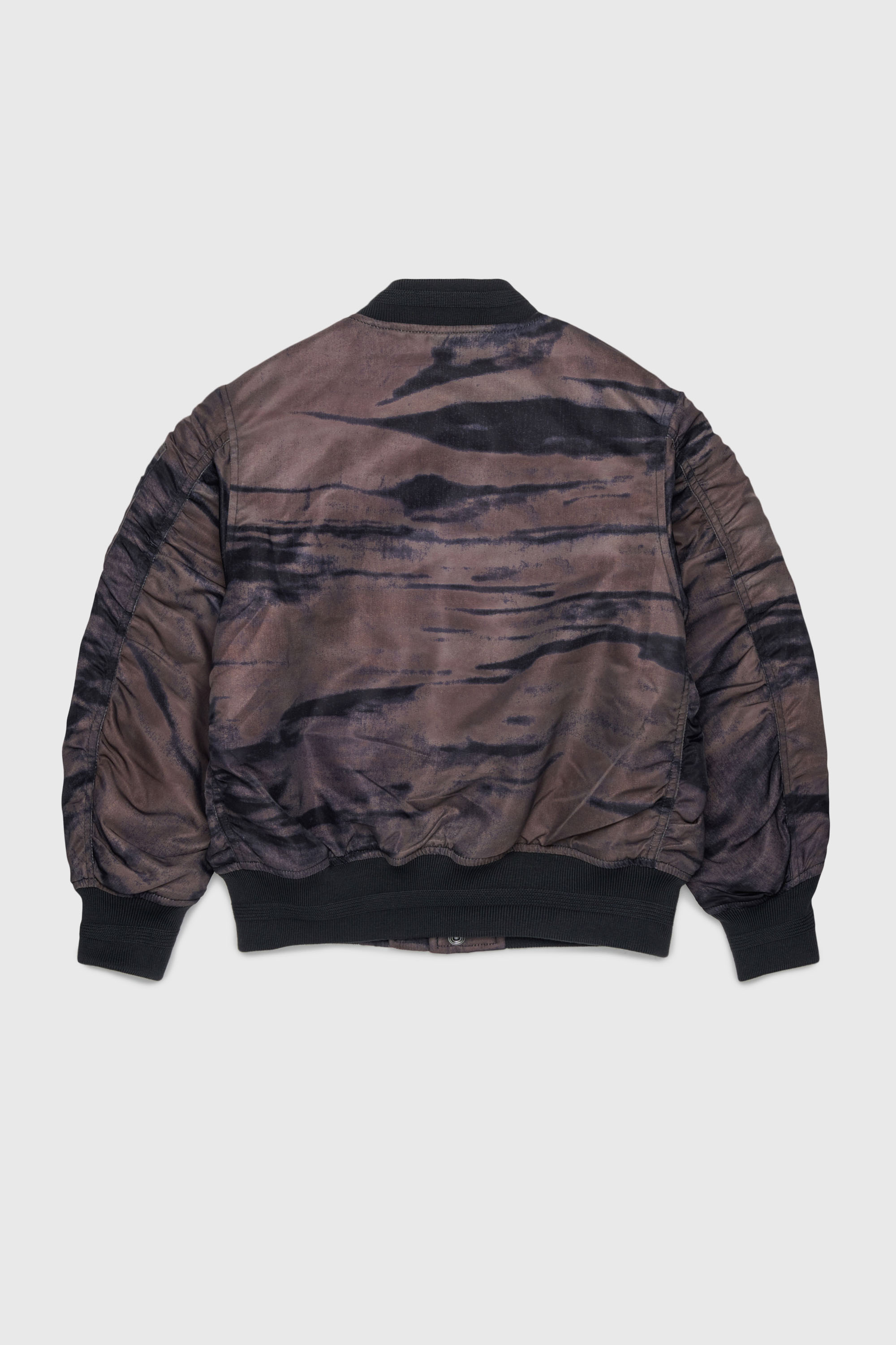 Diesel - JAKEPSDLBZ, Blouson bomber en nylon avec doublure matelass&eacute;e Homme in Vert - 2