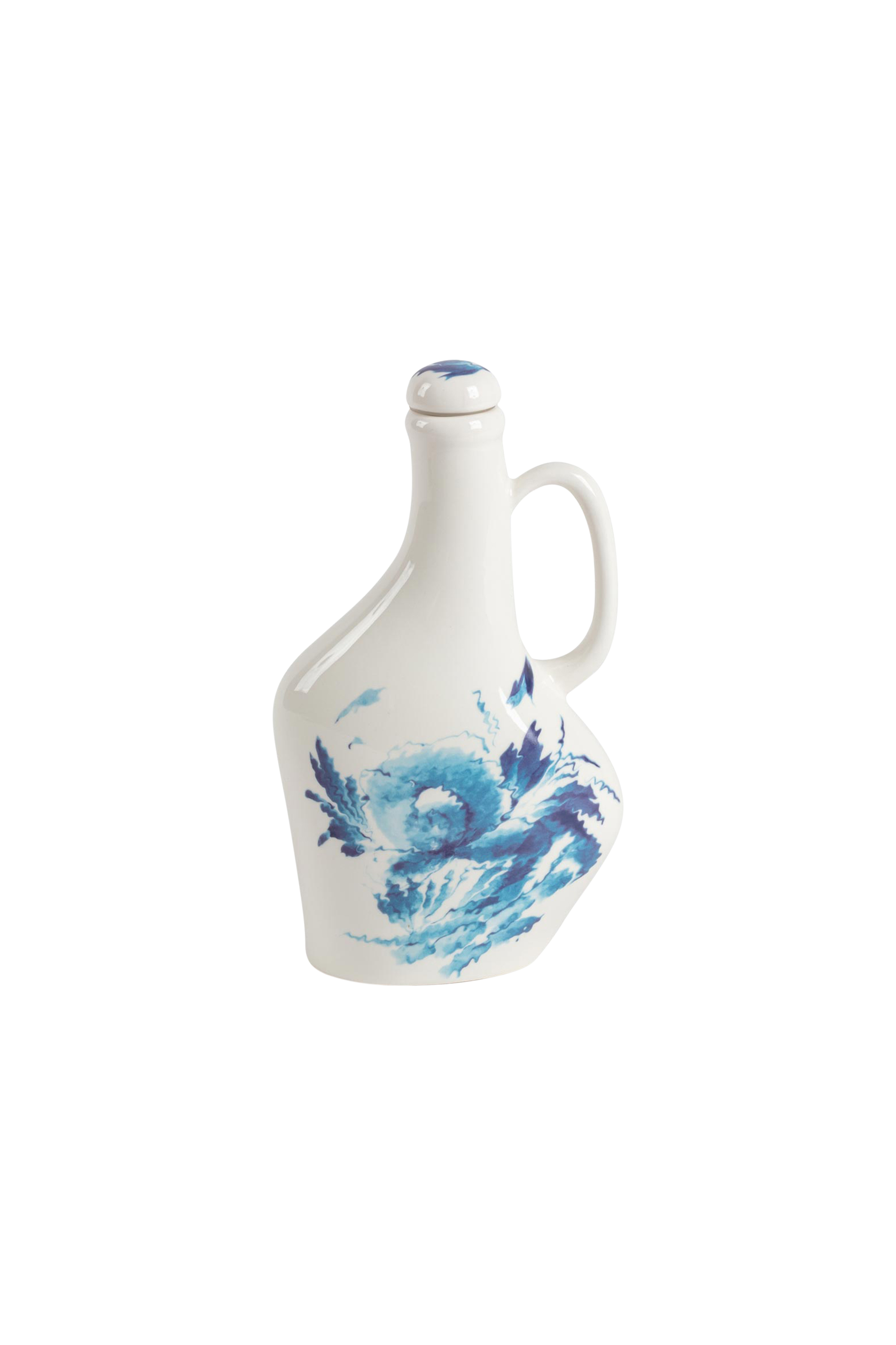 Diesel - 11286 PORCELAIN BOTTLE FOR SEASONING "CL, Unisex Flasche aus porzellan für gewürze in Weiss/Blau - 1