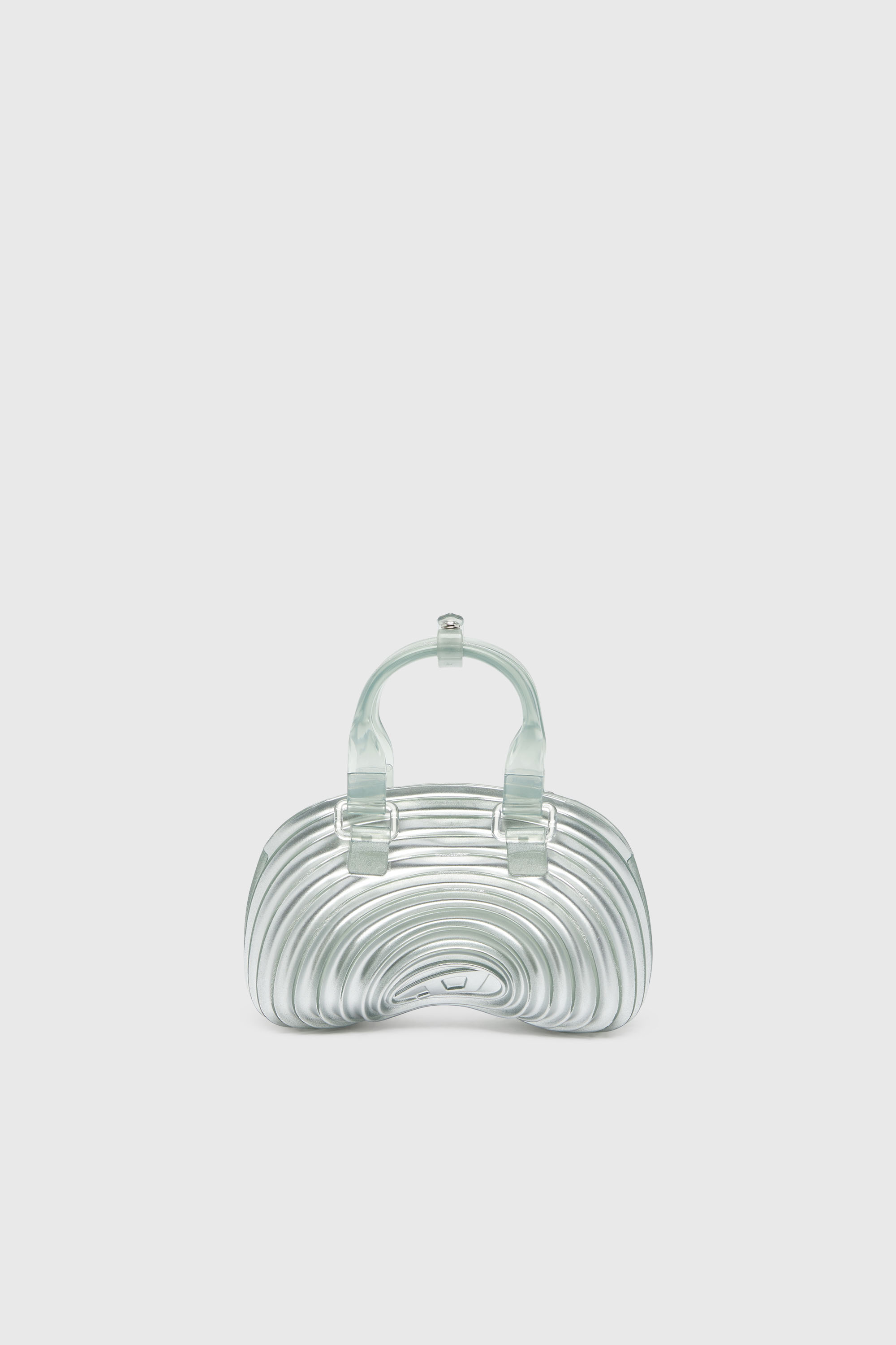 Diesel - MELISSA QUANTUM DOME, Quantum Dome &ndash; Sac &agrave; main en Melflex&reg; Femme in Gris argent&eacute; - 2