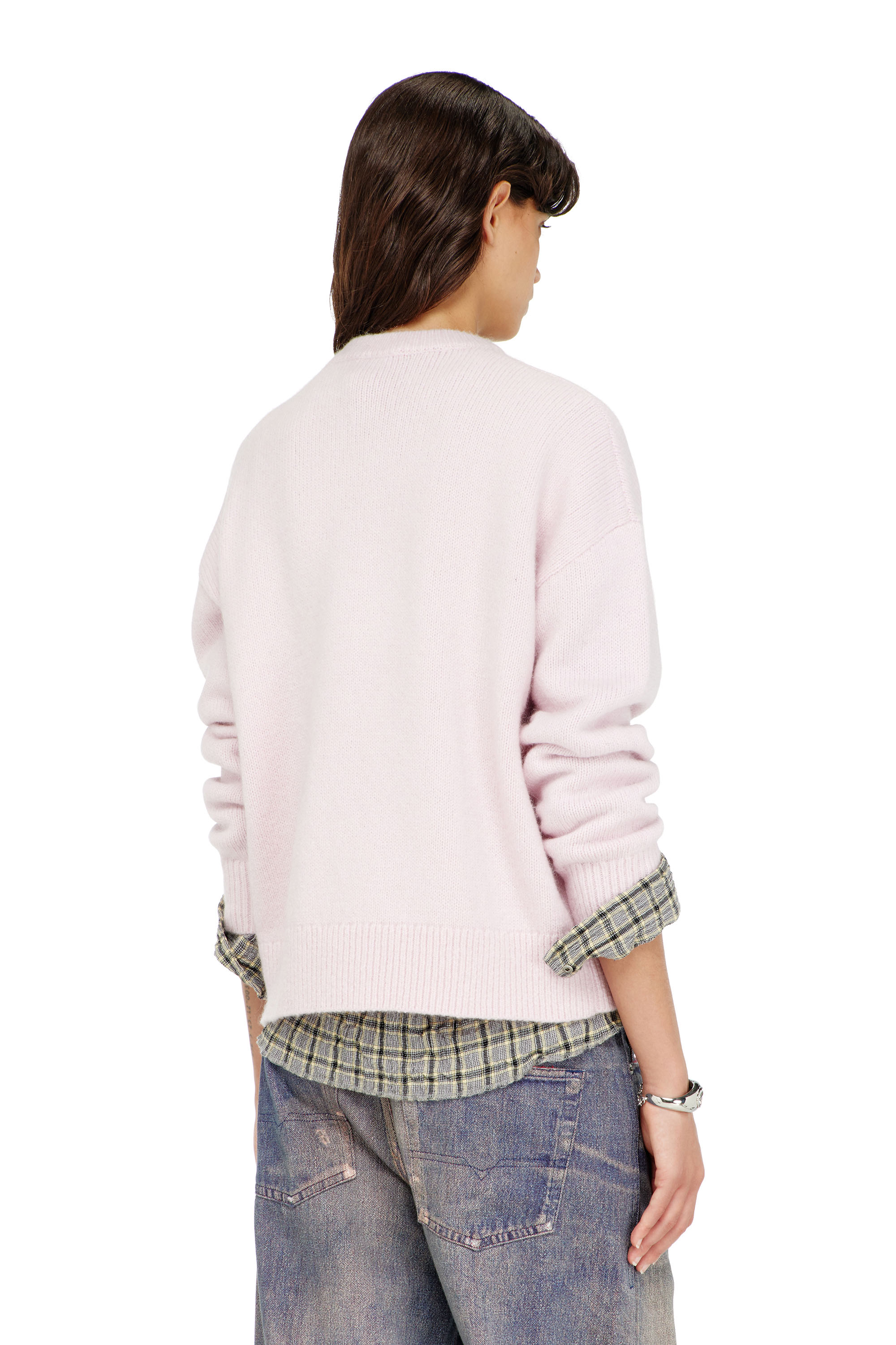 Diesel - M-AREETA, Woman's Jumper in wool and alpaca blend in null - 4