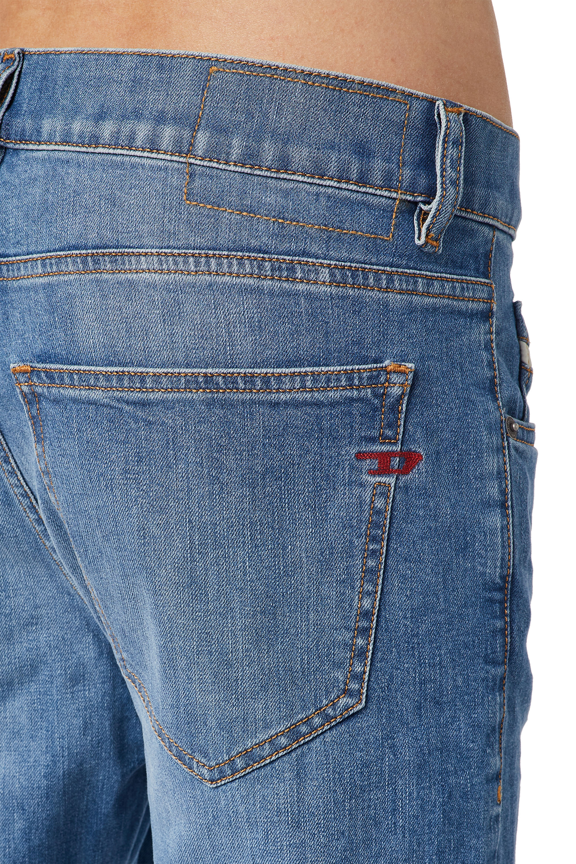 Diesel - 2019 D-STRUKT 0EHAJ Slim Jeans, Blu medio - Image 5
