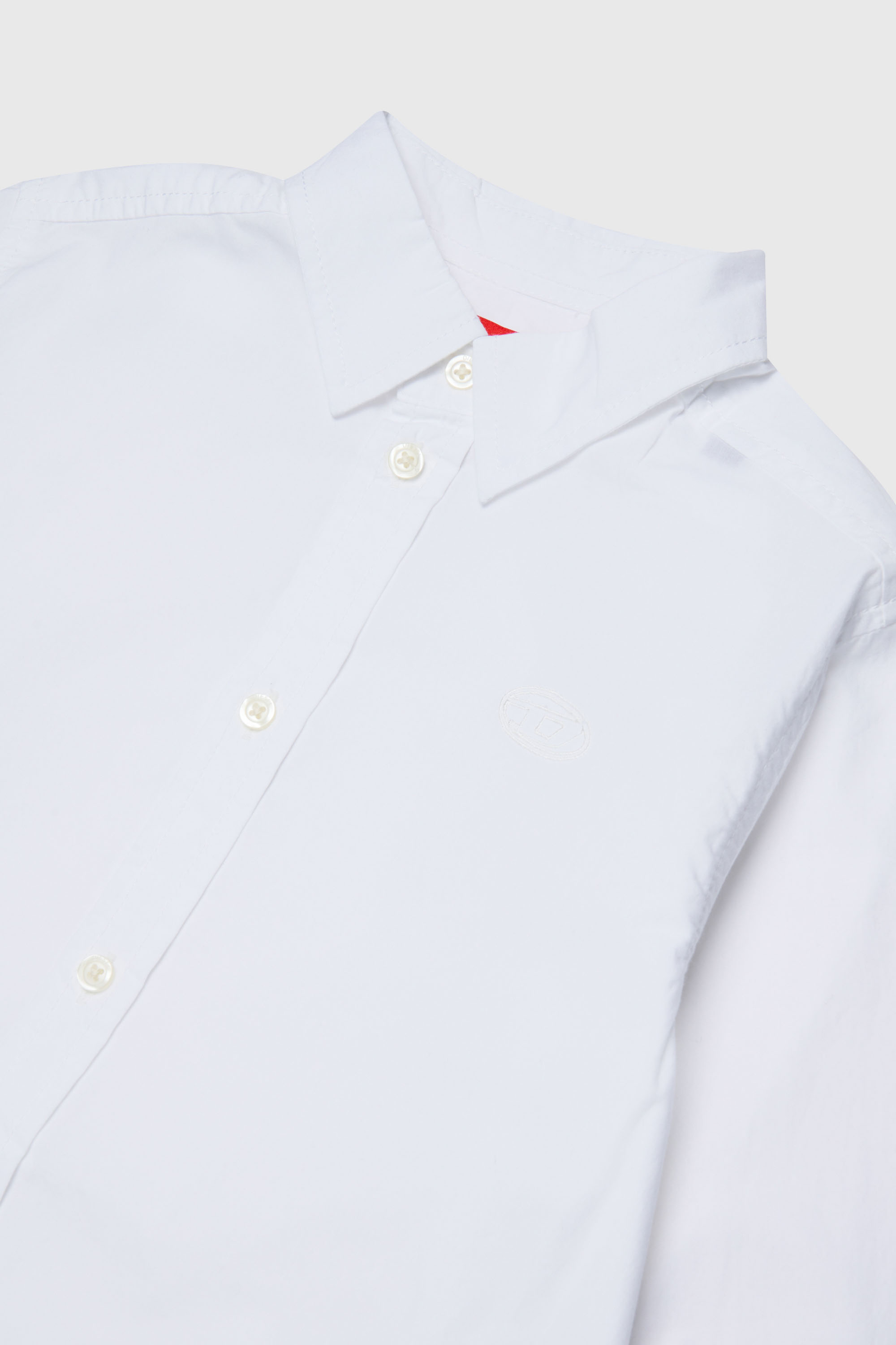 Diesel - CSTAN, Chemise en coton Homme in Blanc - 3