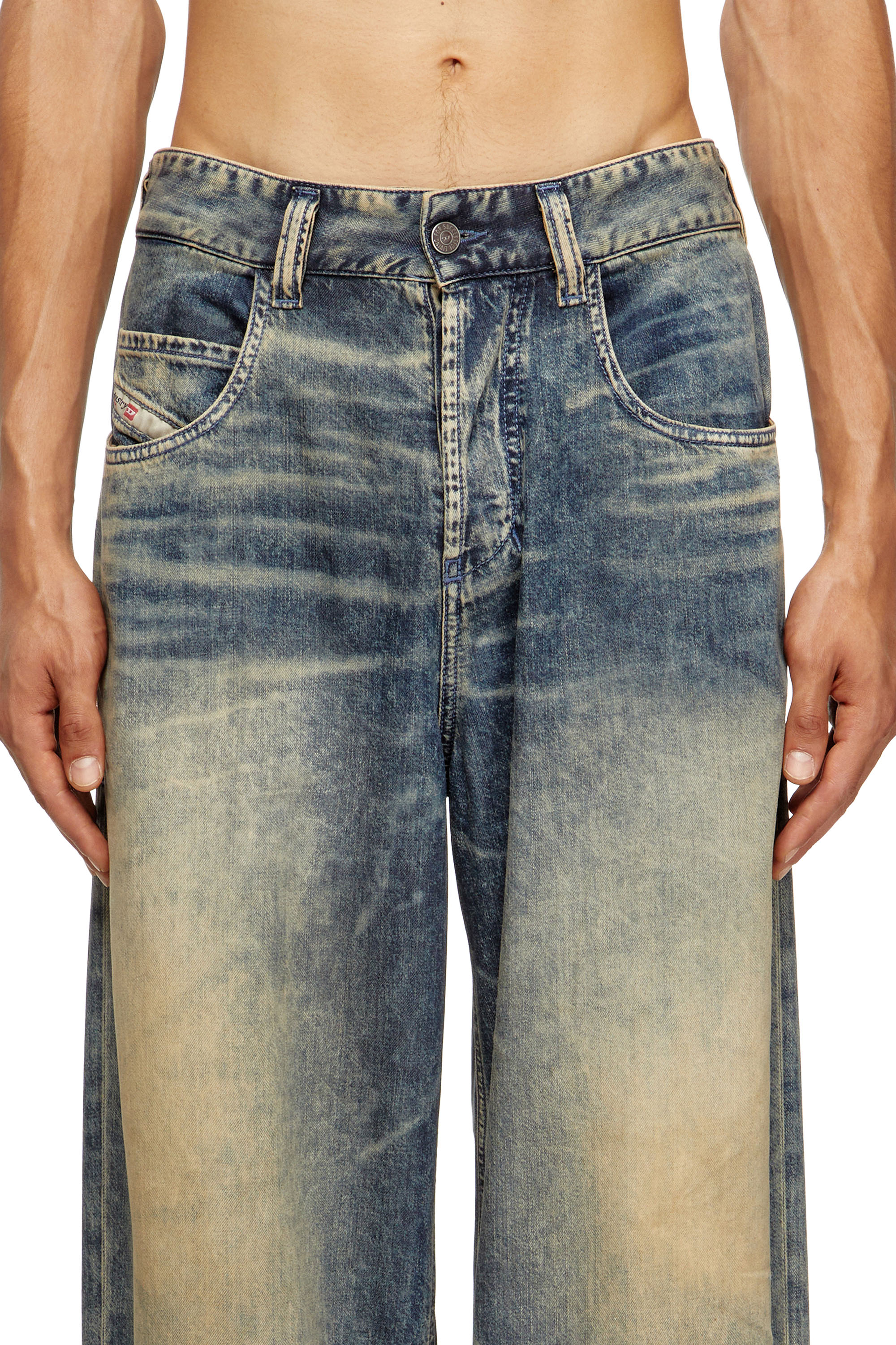 Diesel - Herren Relaxed Jeans 1997 D-Enim-M 0CEBB, Mittelblau - 4