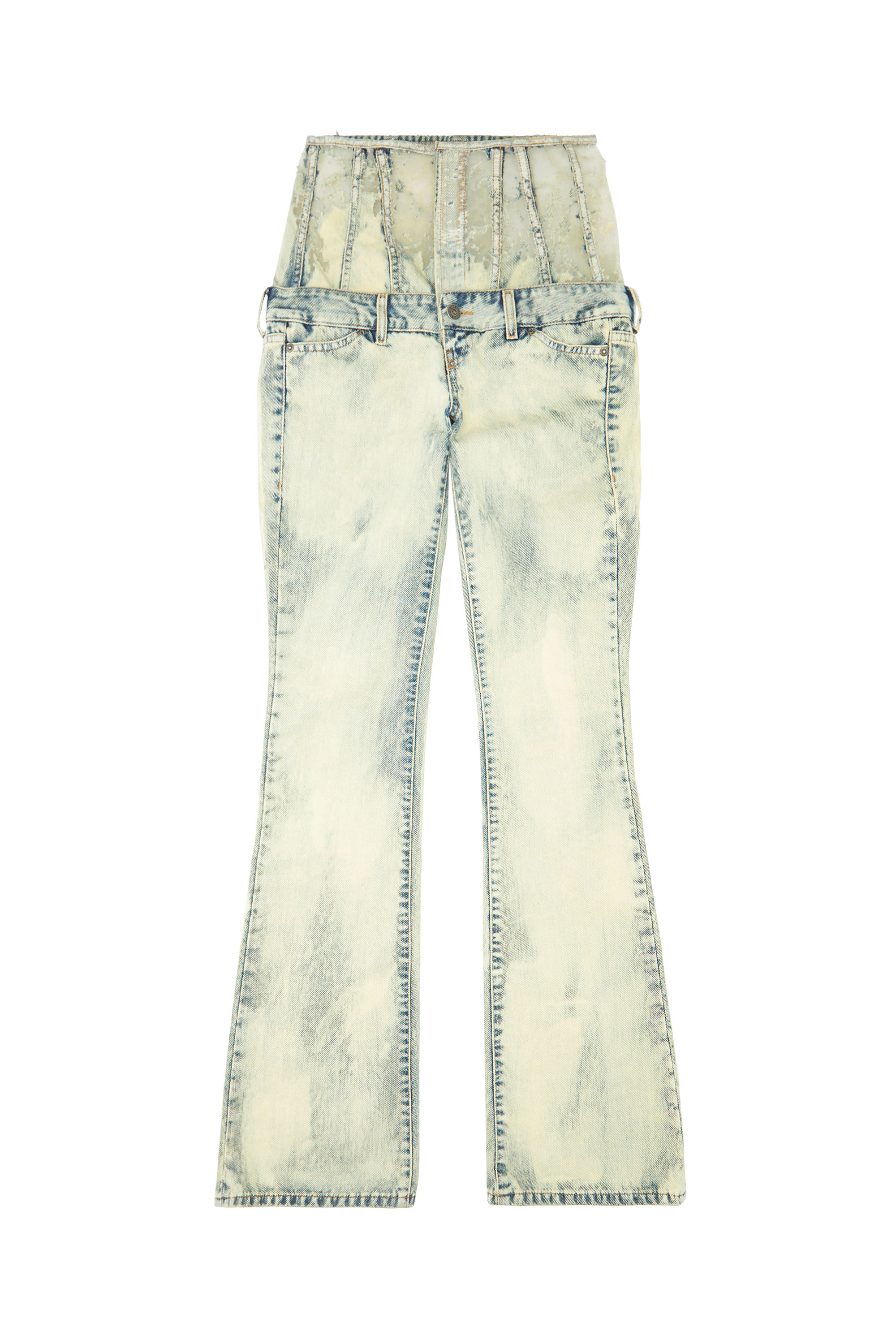 Diesel - 1969 D-Ebbey 068GP Bootcut and Flare Jeans, Blu Chiaro - Image 6