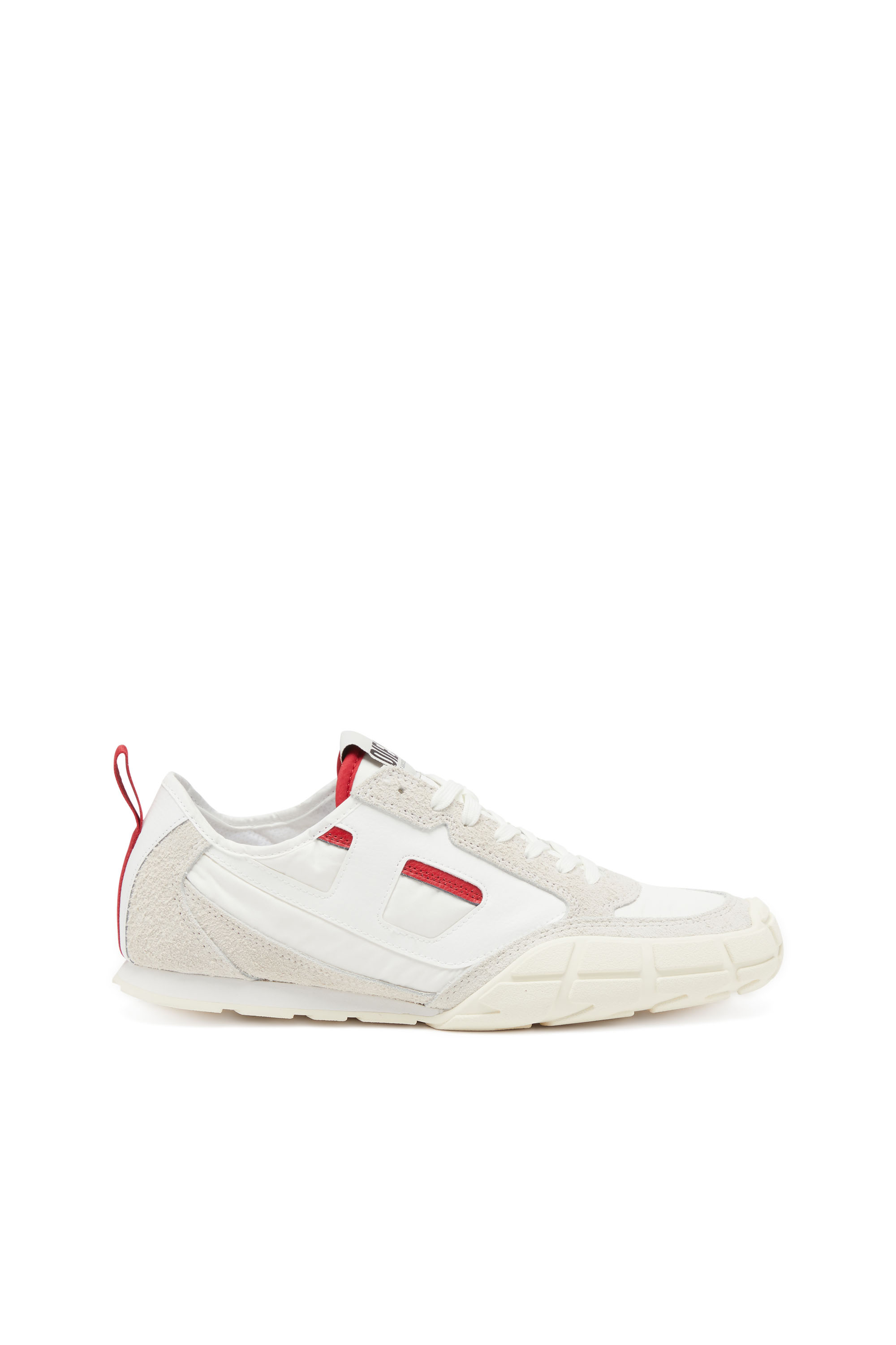 Diesel - S-PAGODHA LOW, Sneaker in pelle, suede e ripstop Uomo in Multicolor - 1