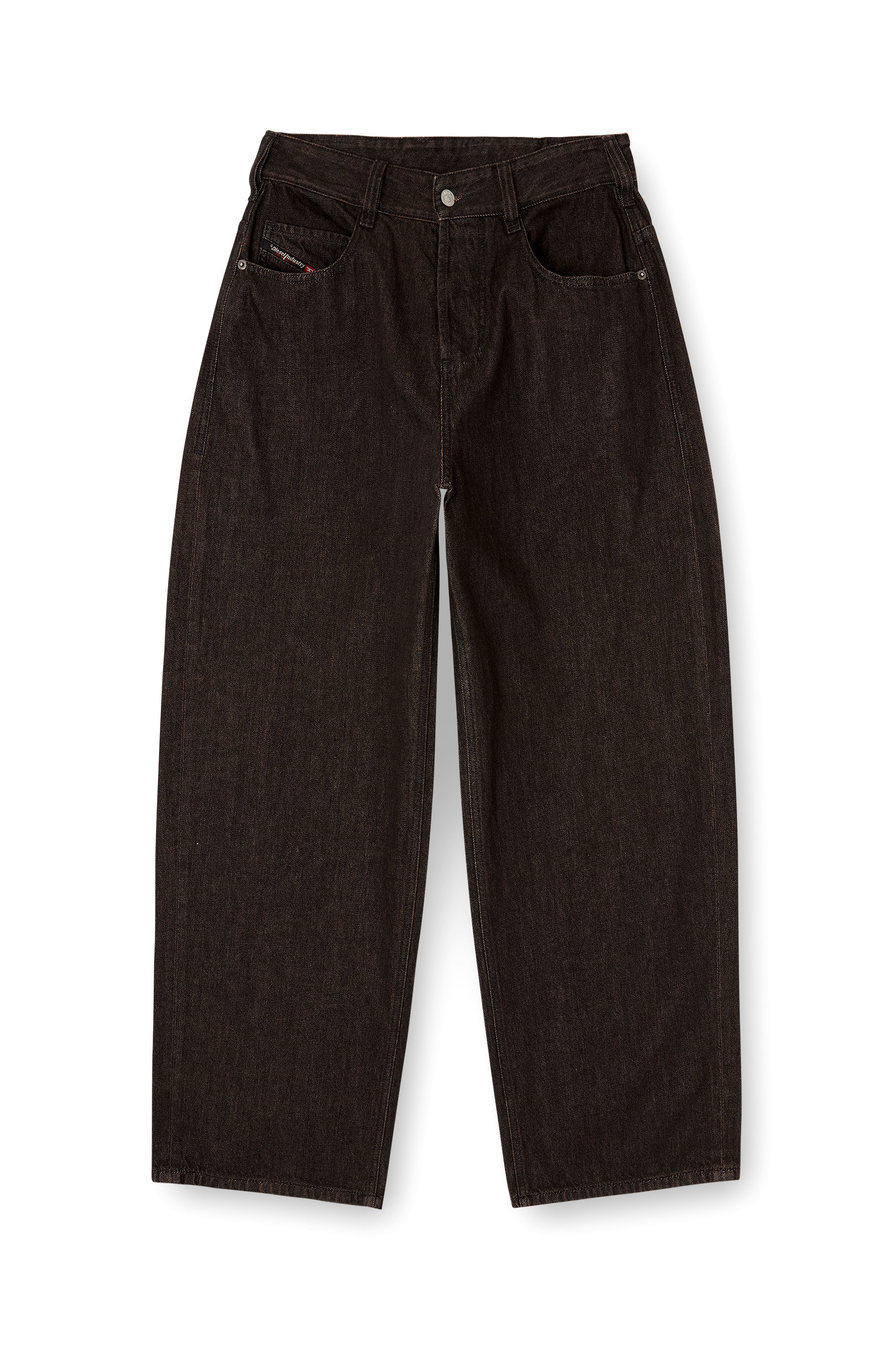 Diesel - Unisex Relaxed Jeans 1997 D-Enim 09N25, Schwarz/Dunkelgrau - 3