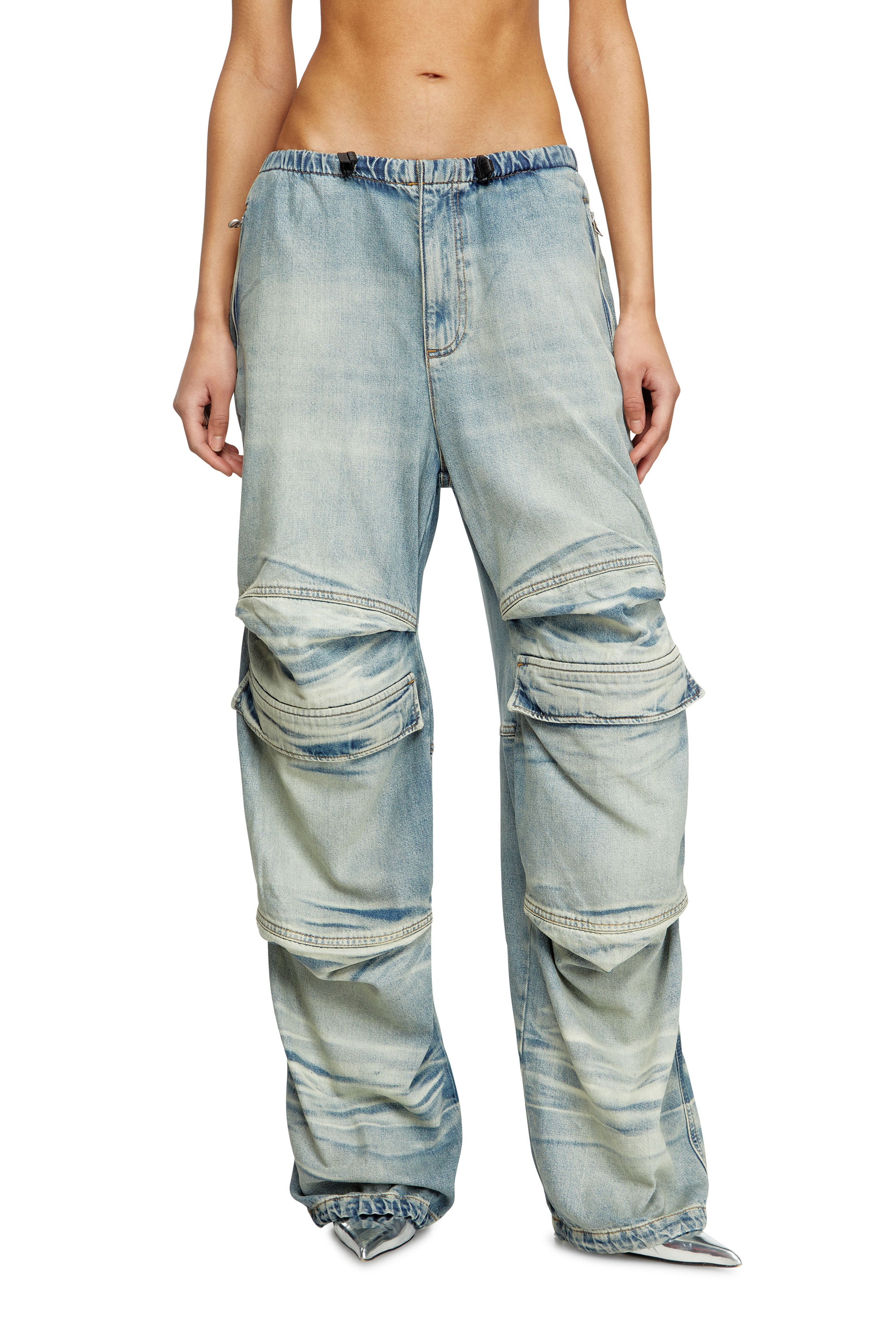 Diesel - Unisex Relaxed Jeans D-Dayetz 0ABDF, Hellblau - 6